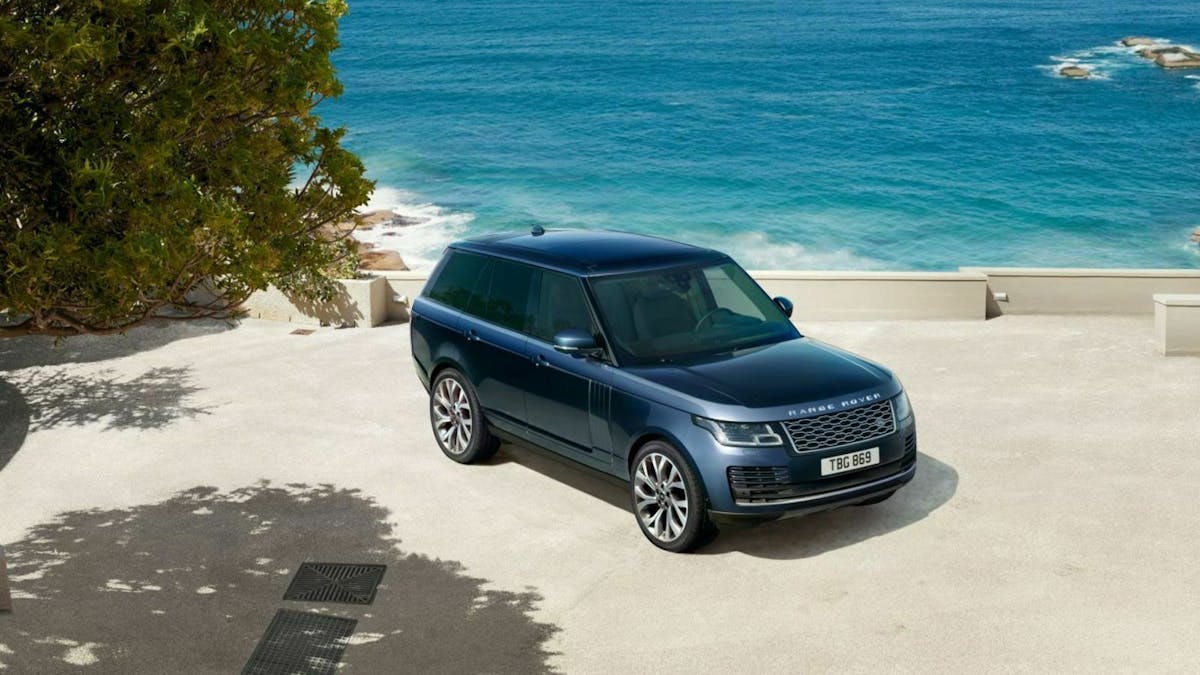 Range Rover Facelift Dreiviertel-Fronansicht