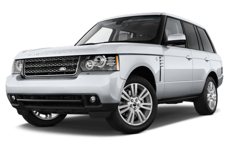 Silberner Geländewagen mit glänzendem Kühlergrill und Aluminiumfelgen, seitlich aus leicht erhöhter Perspektive fotografiert.