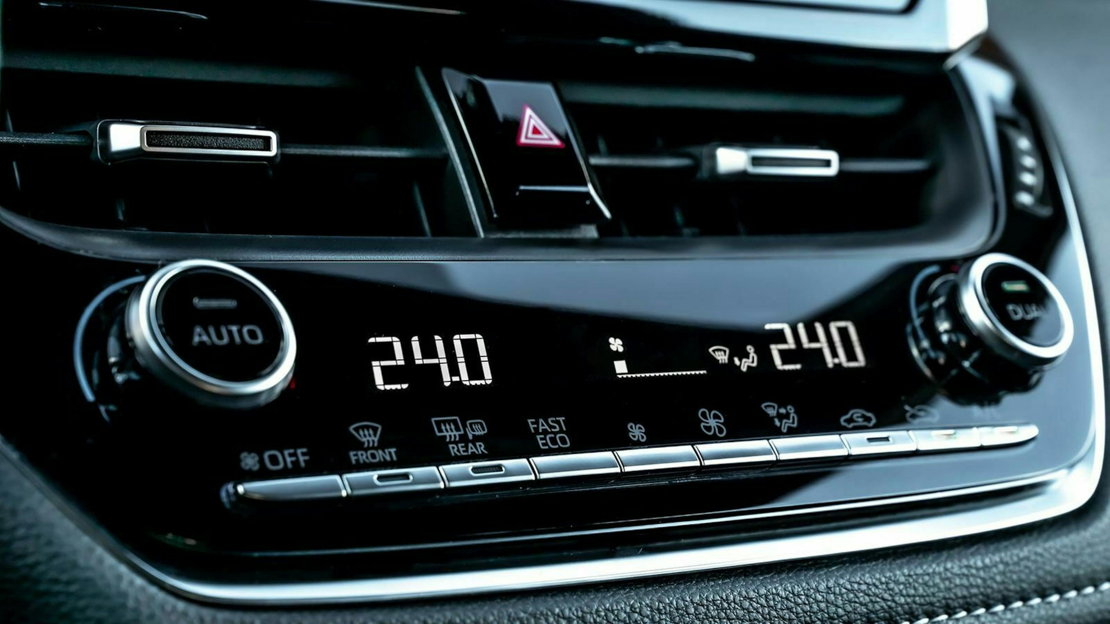 Toyota Corolla Detailansicht Klimaanlage