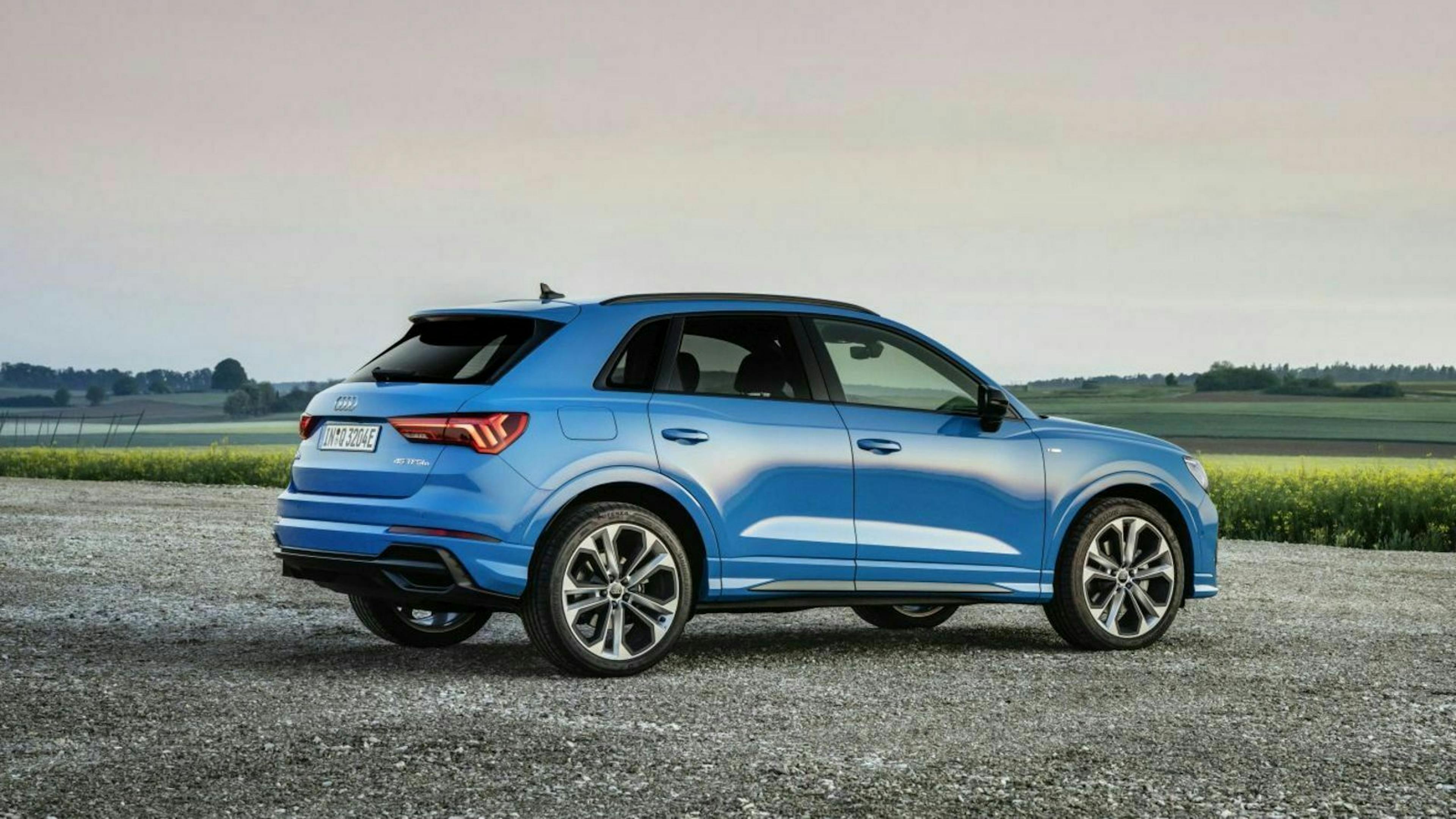 Audi Q3 PHEV Seitenansicht