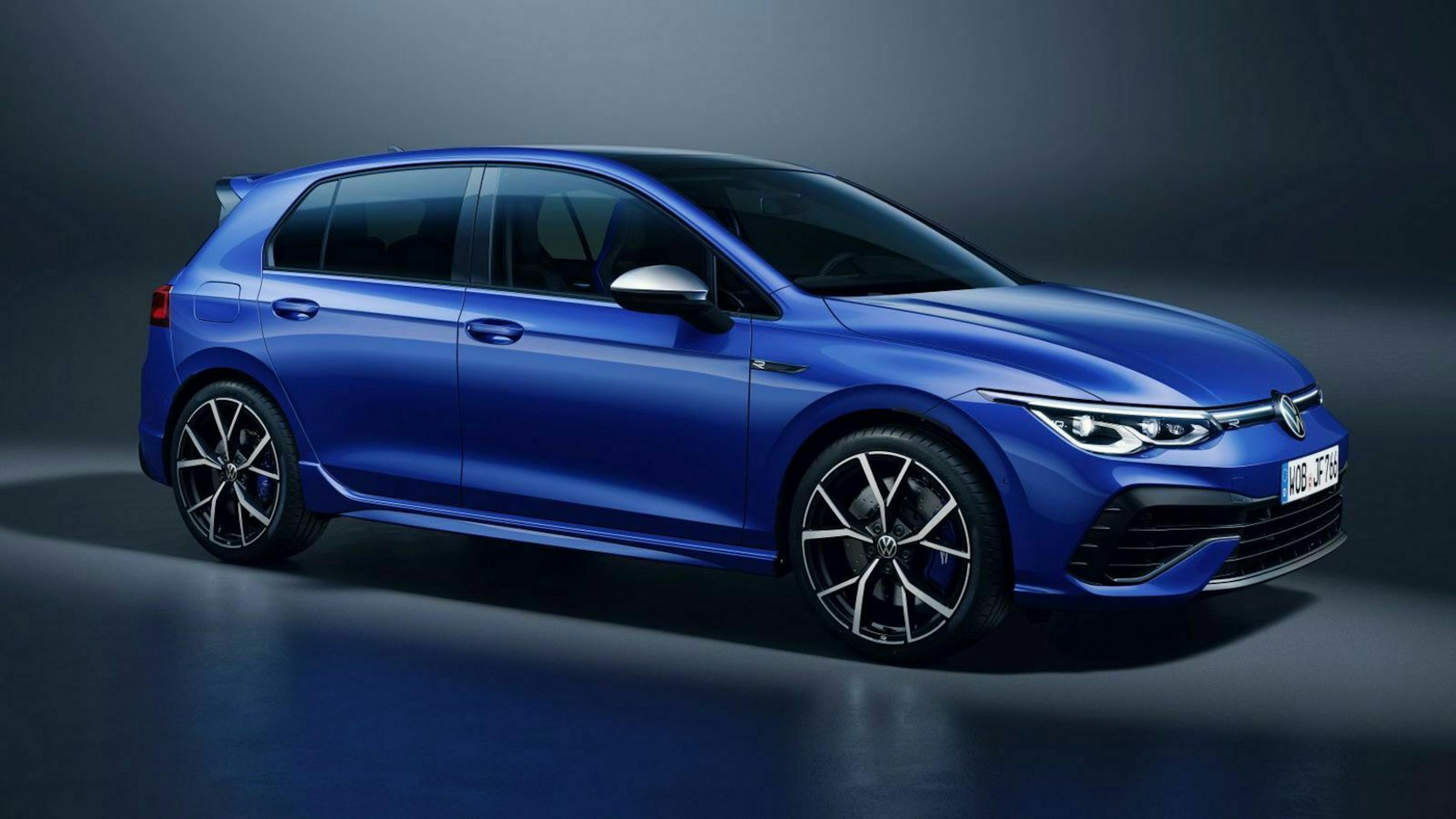 Zu sehen ist der VW Golf 8 R