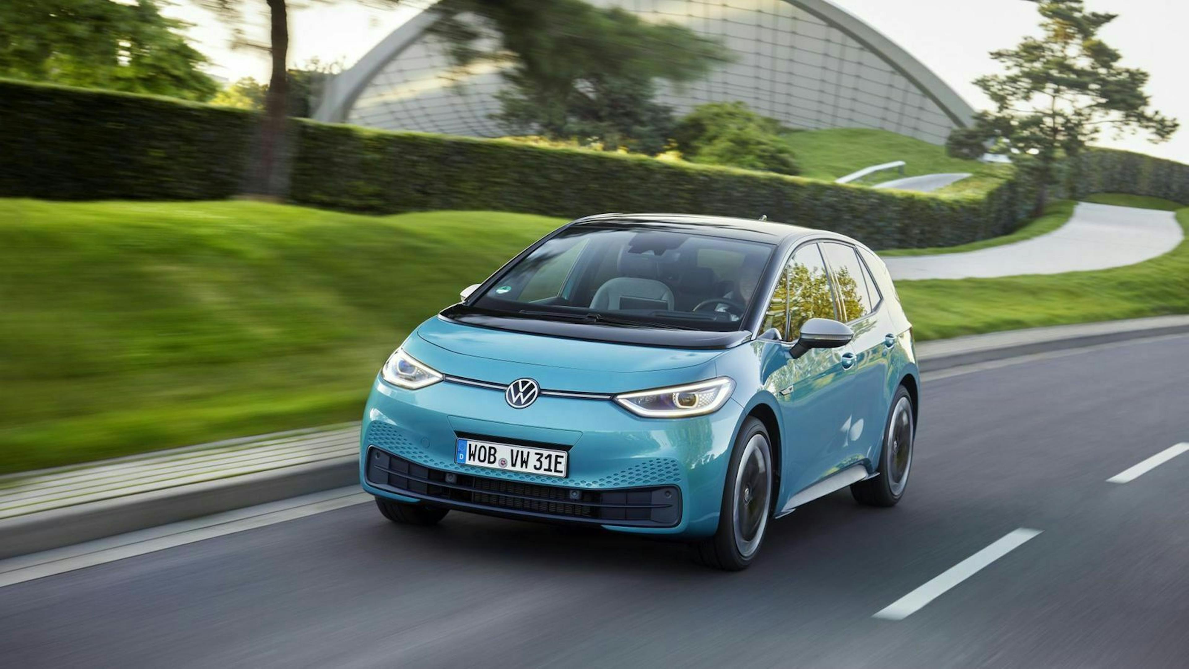 Volkswagen ID.3 Frontansicht dynamisch