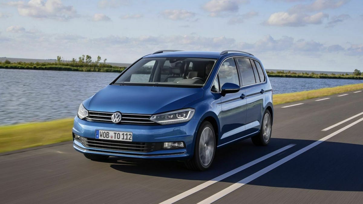 VW Touran Dreiviertel-Frontansicht