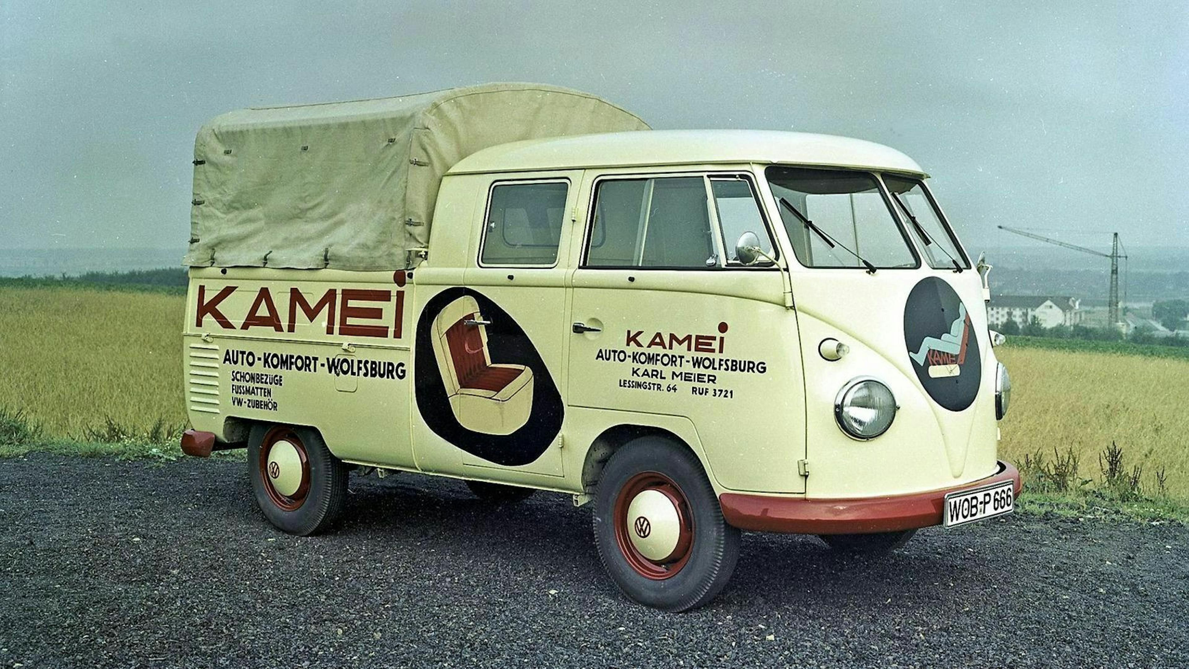 VW T1 Pritsche Seitenansicht