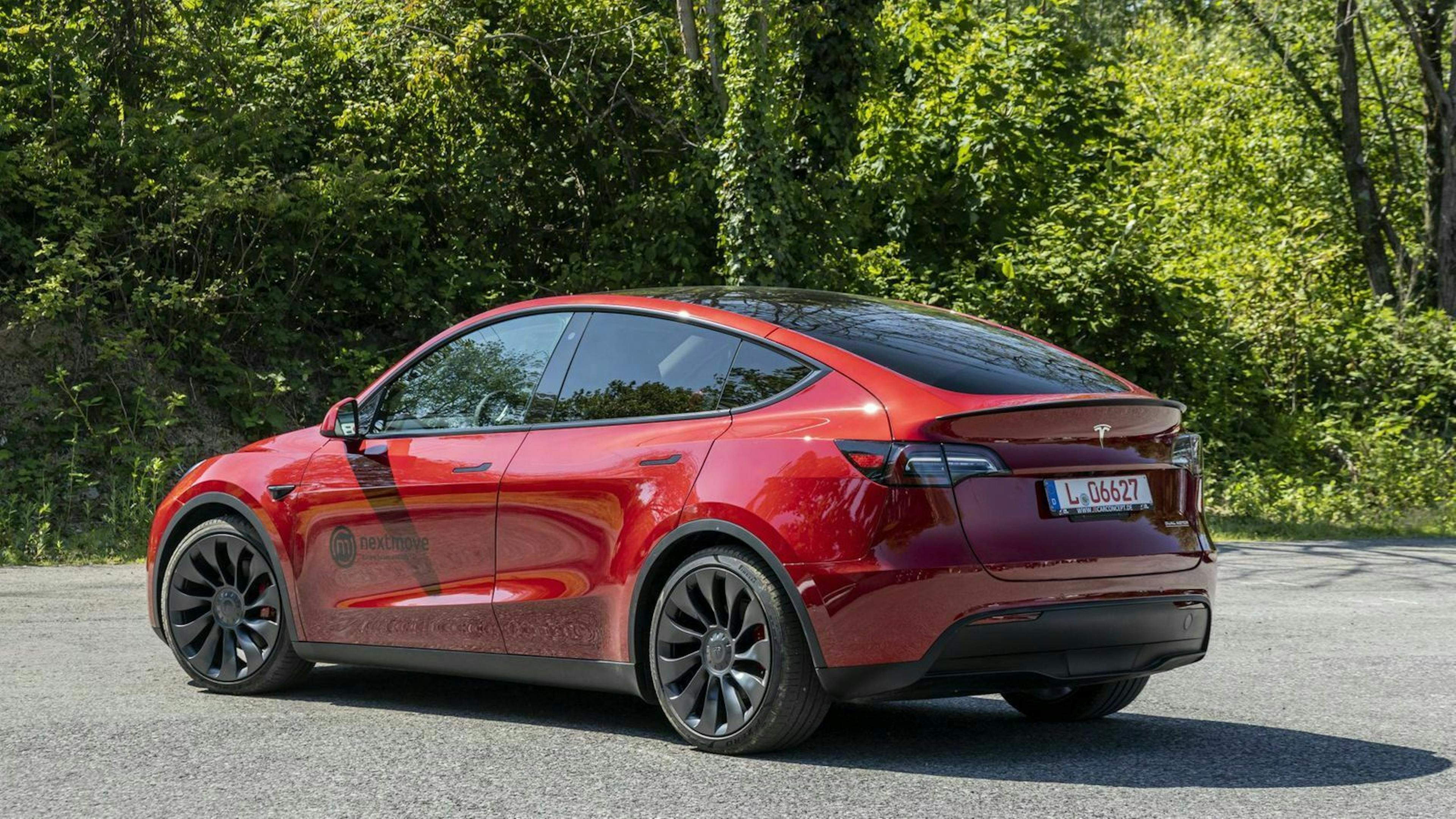 Tesla Model Y (2021) Heckansicht