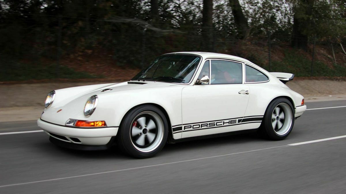 Porsche 911 Seitenansicht
