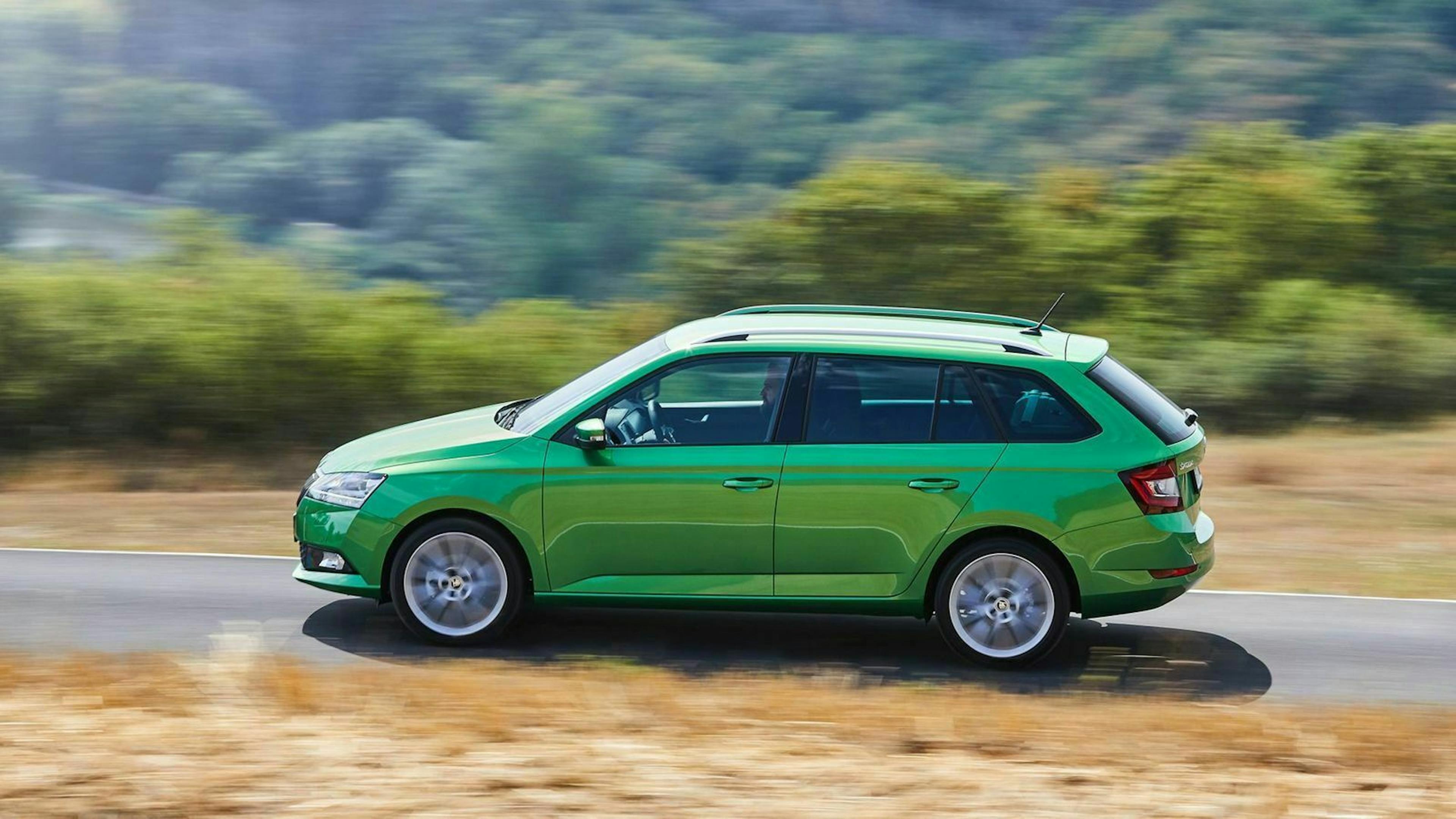 Škoda Fabia 3 Seitenansicht