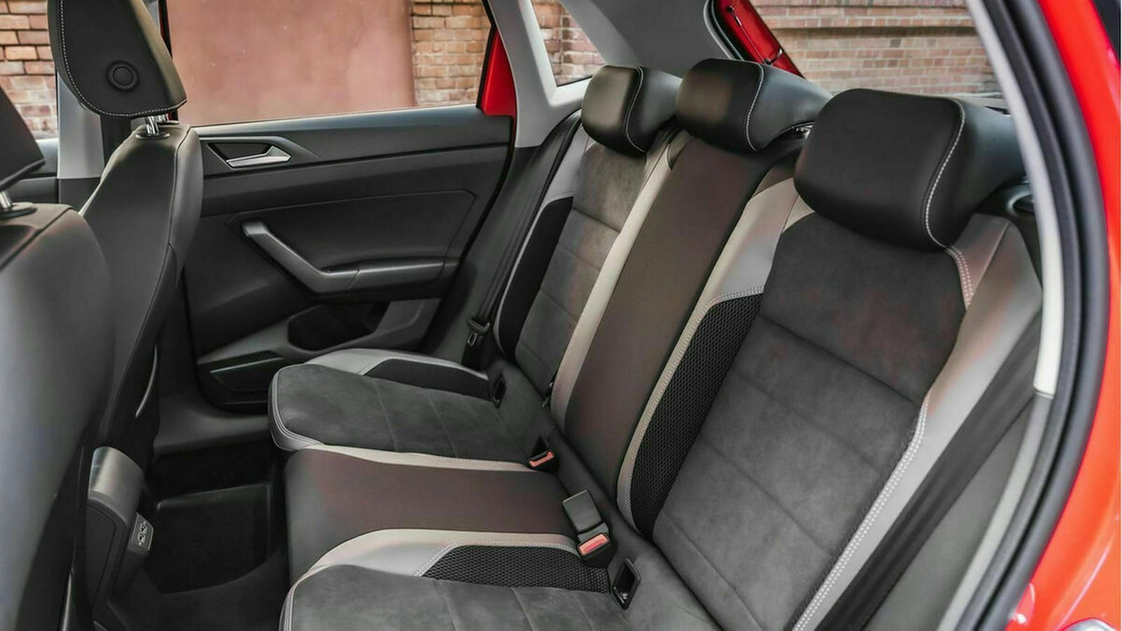 Die Rücksitzbank des VW Polo 6