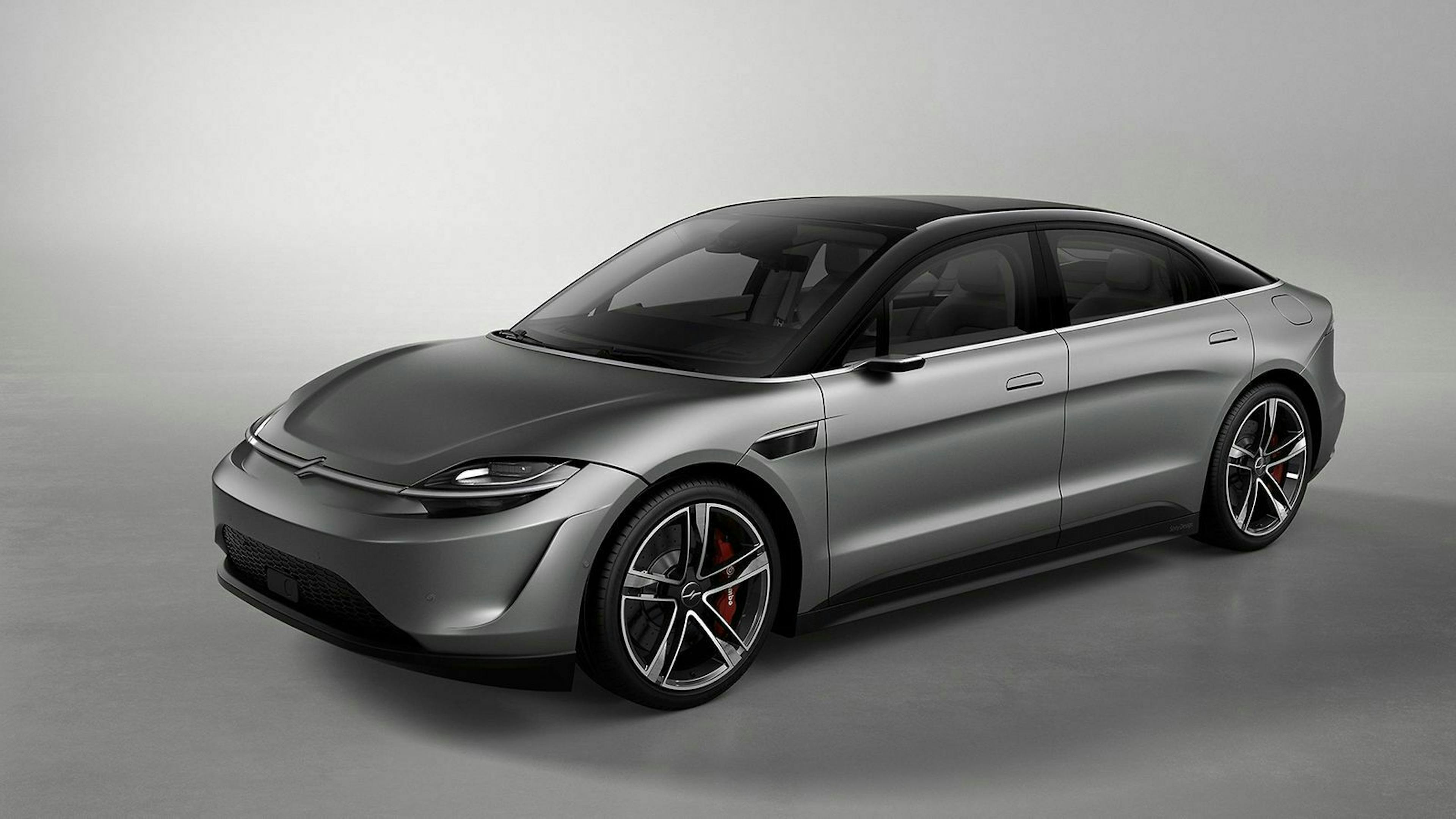 Sony Vision-S in der Ansicht von vorne-links, stehend