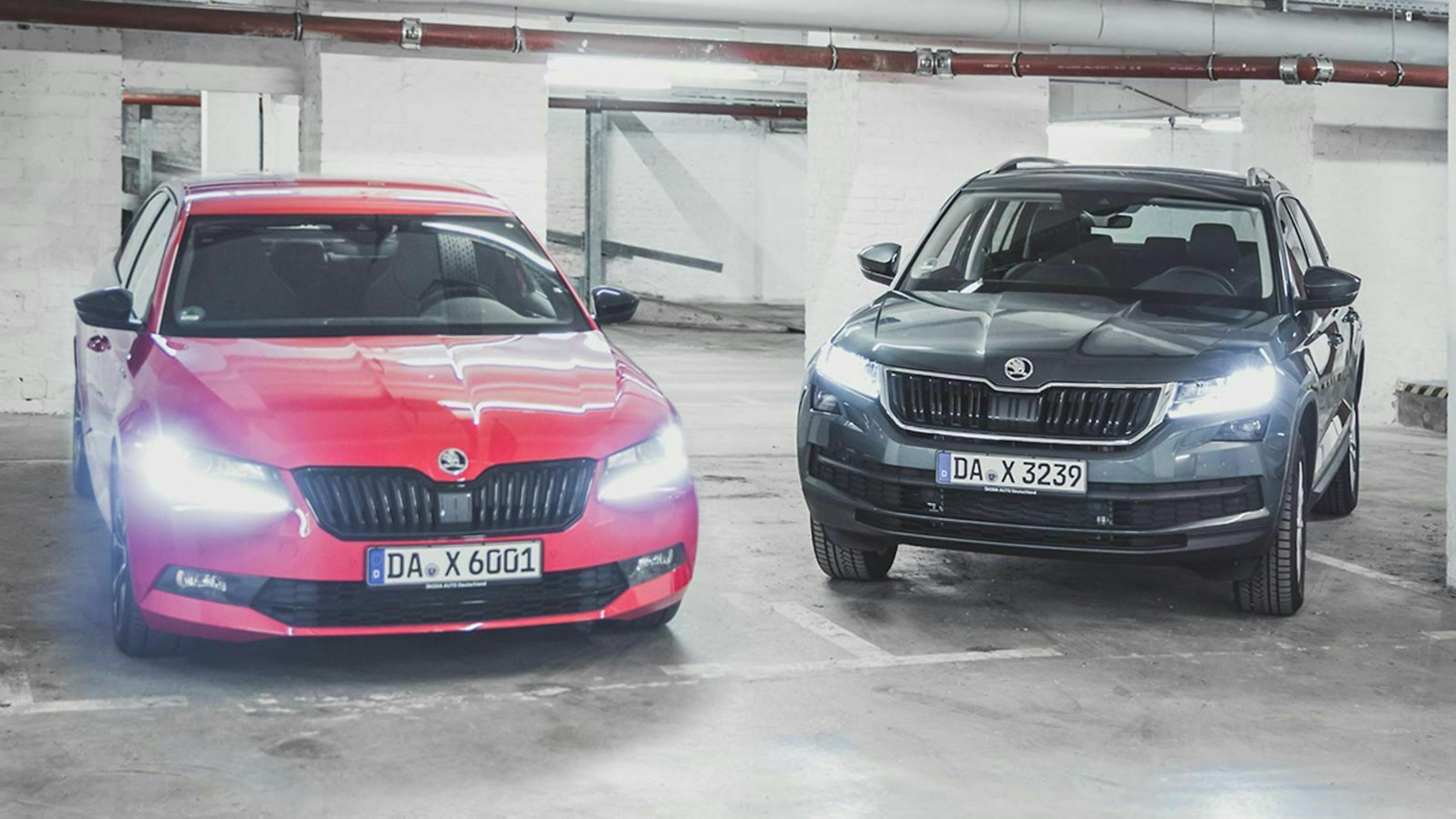 Der Kodiaq trägt mehr, verbraucht dafür auch entsprechend