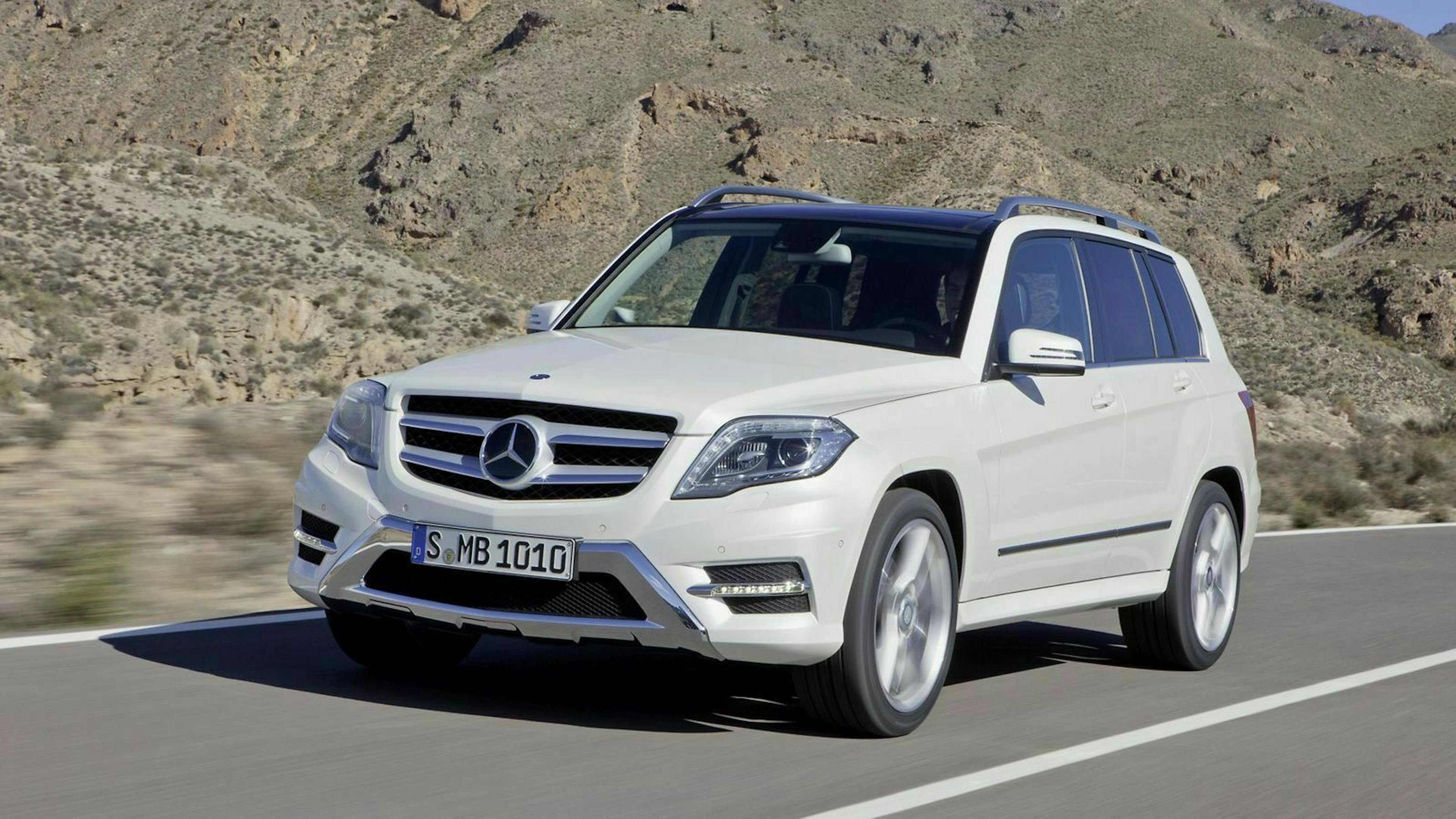Mercedes-Benz GLK 2012 Dreiviertel-Frontansicht
