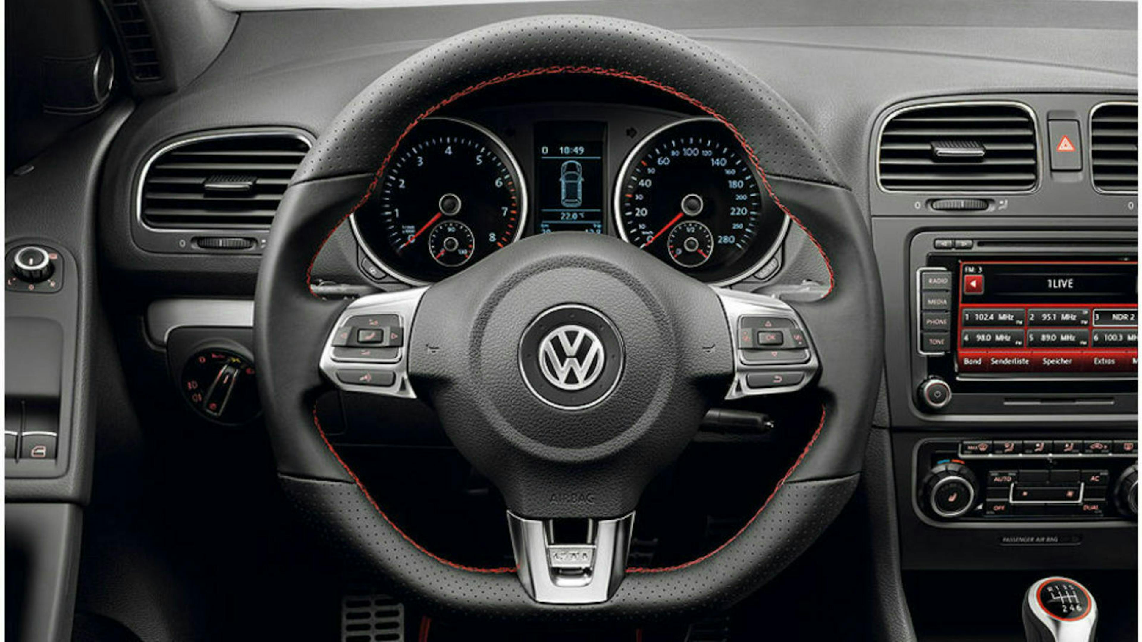 Golf 6 GTI Adidas Lenkrad