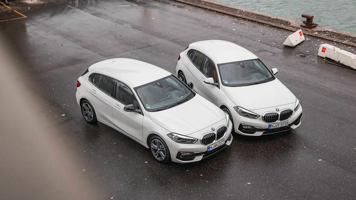 Die Fahrleistungen von BMW 118i und 118d sind auf einem ähnlichen Niveau