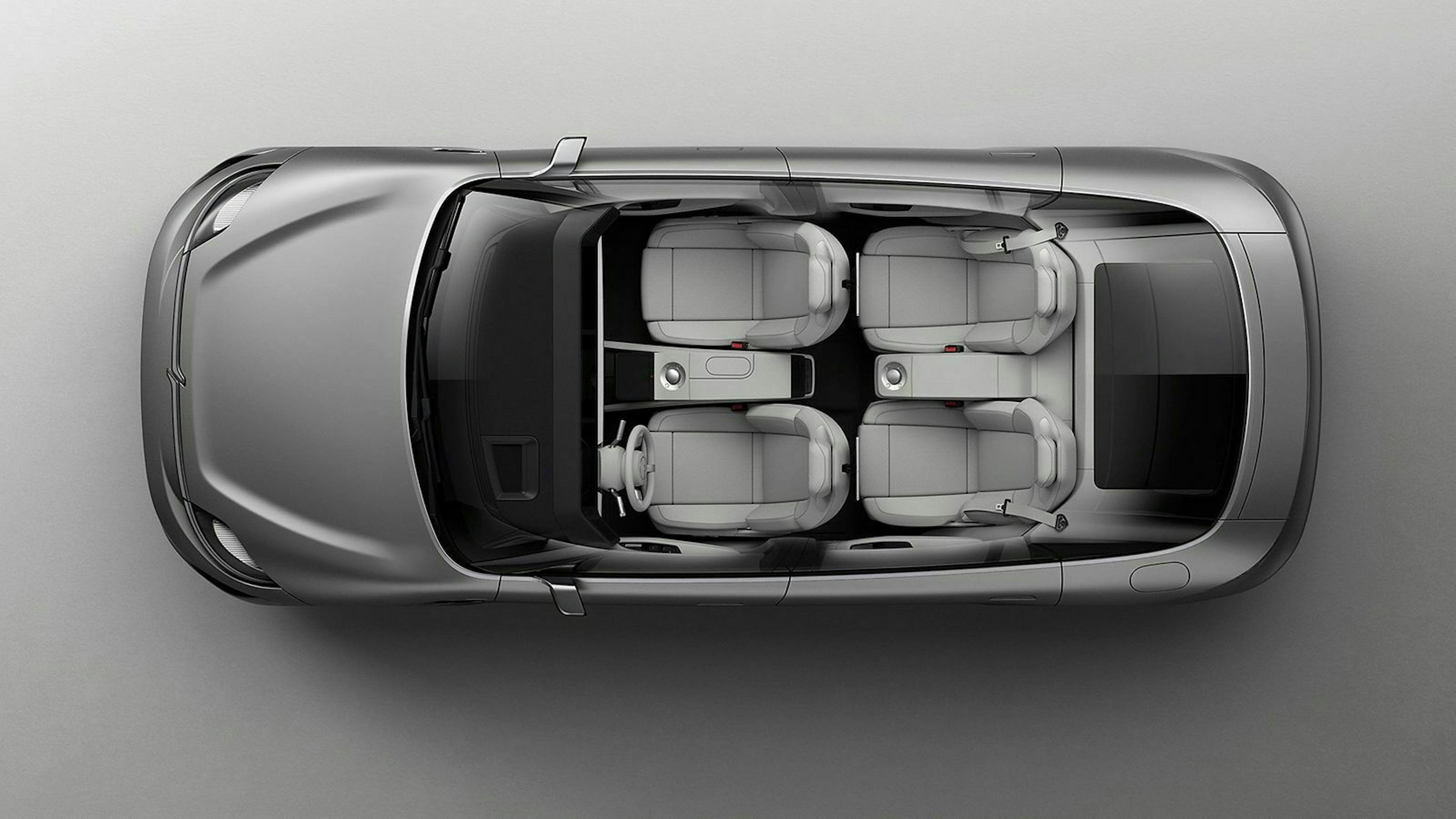 Sony Vision-S in der Draufsicht