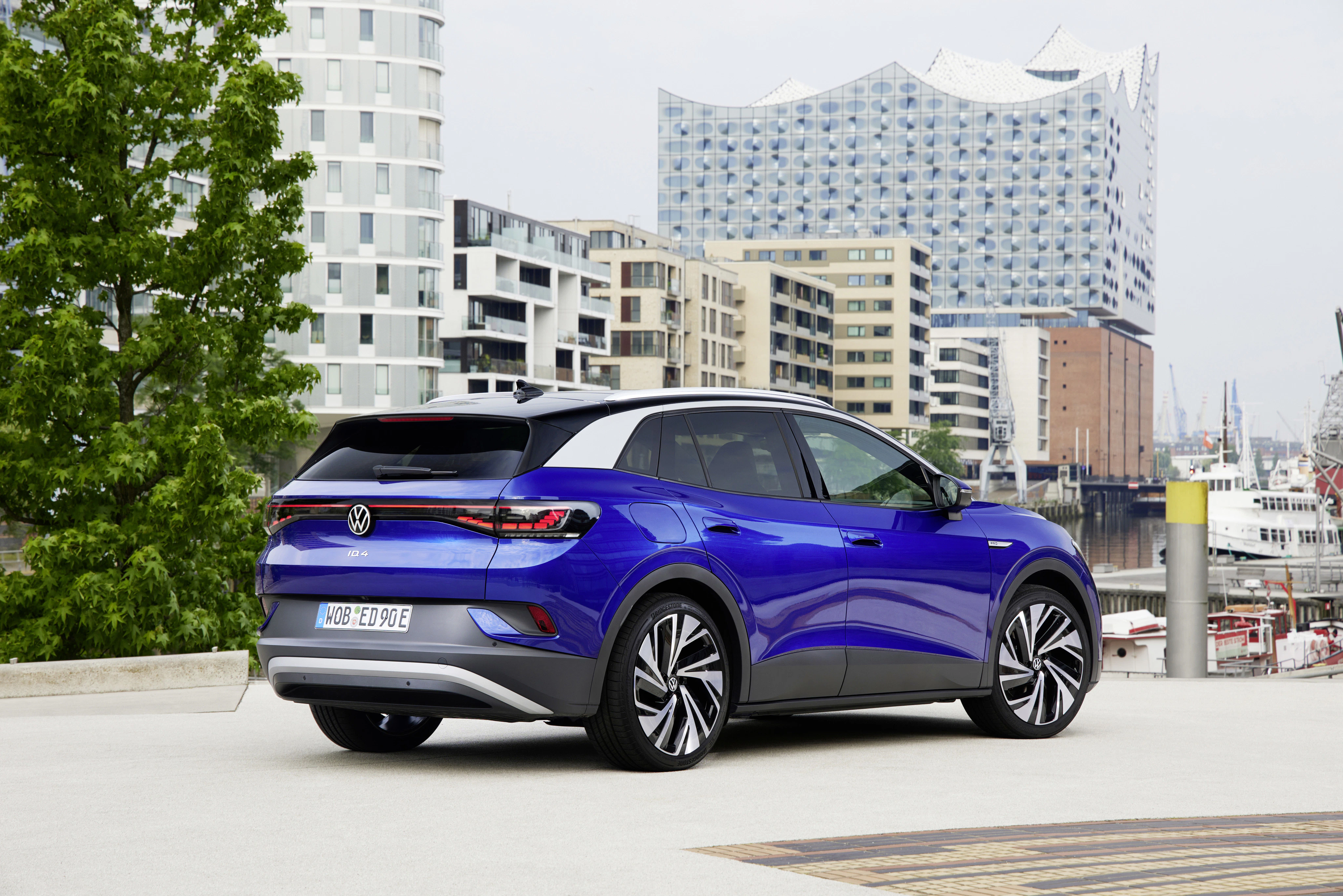 VW ID.4 Heck/Seitenansicht statisch