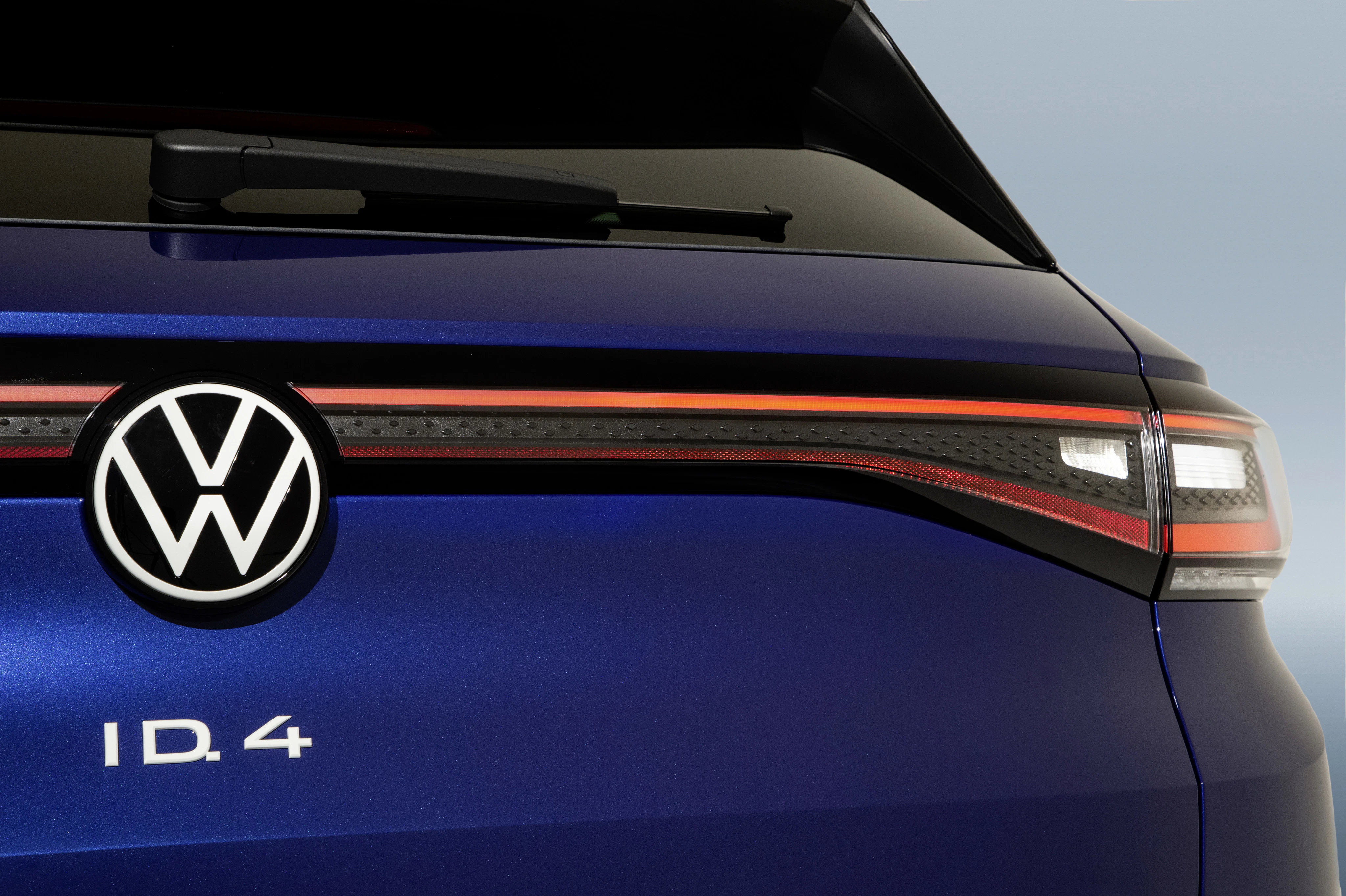VW ID.4 Detailansicht Logo am Heck