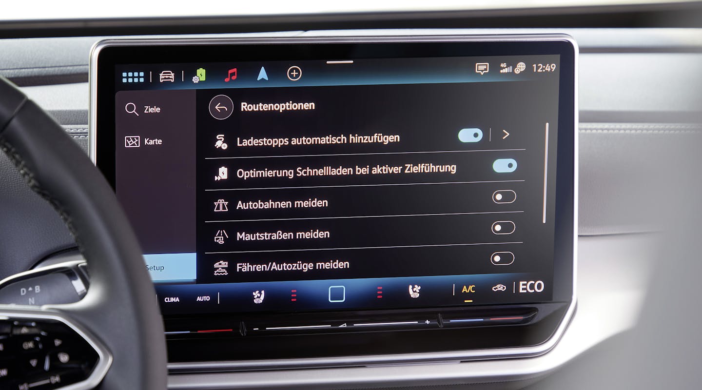 Infotainment-Sytem im VW ID.5