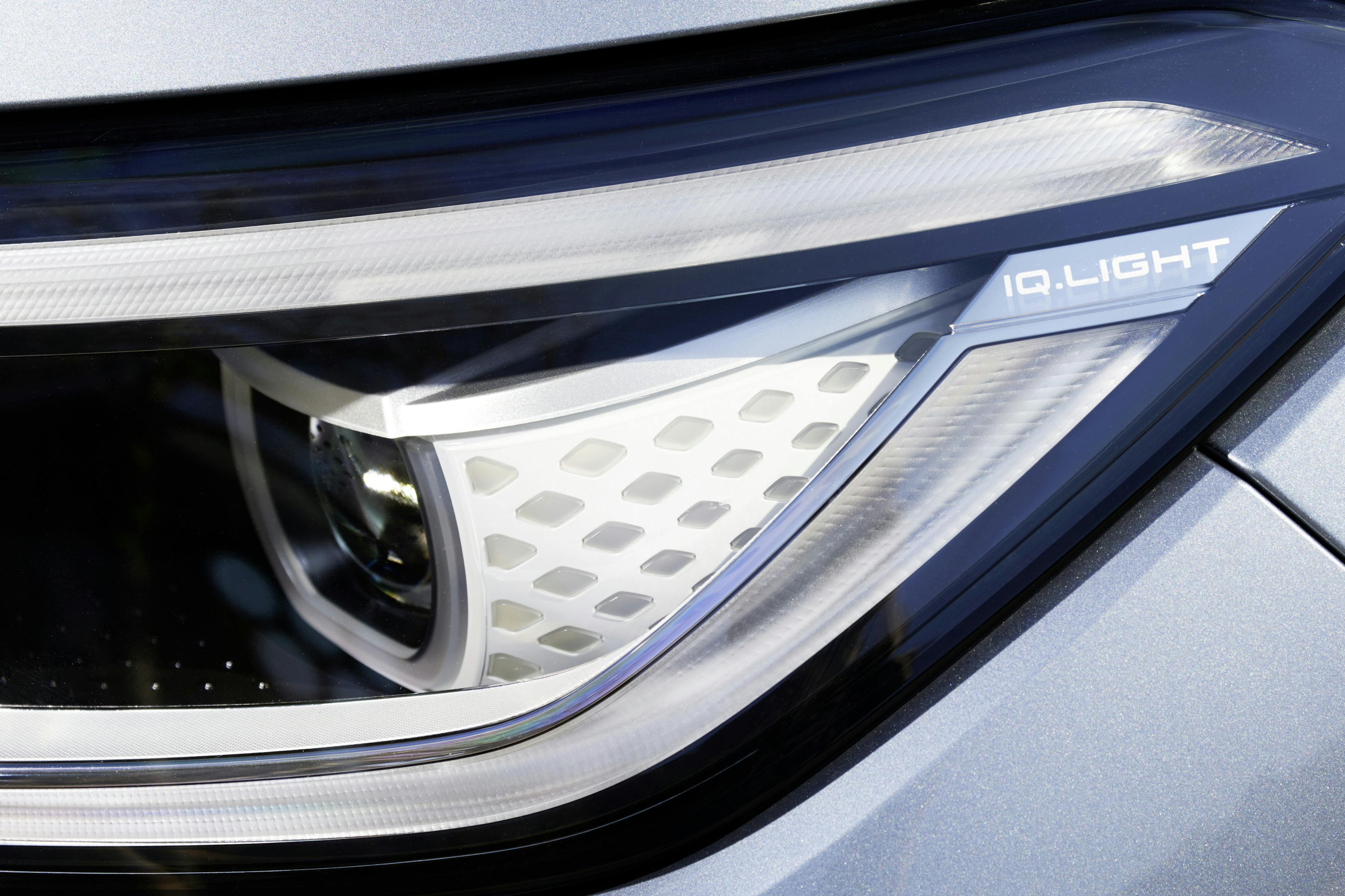 VW ID.5 Detailansicht Scheinwerfer vorn