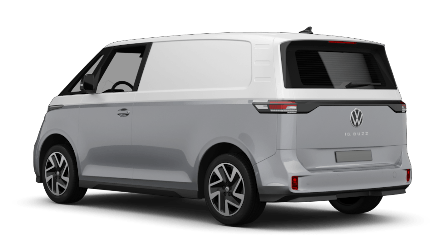 VW ID.Buzz Cargo Freisteller hinten schräg