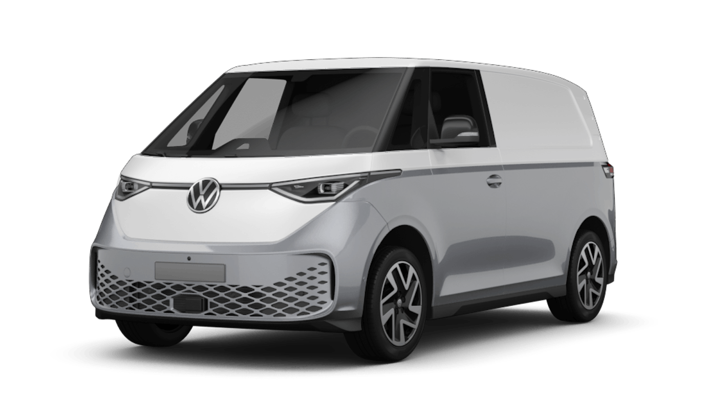 VW ID.Buzz Cargo Freisteller vorne schräg