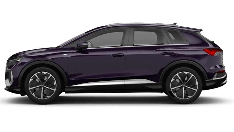 Audi Q4 e-tron Ansicht Seite