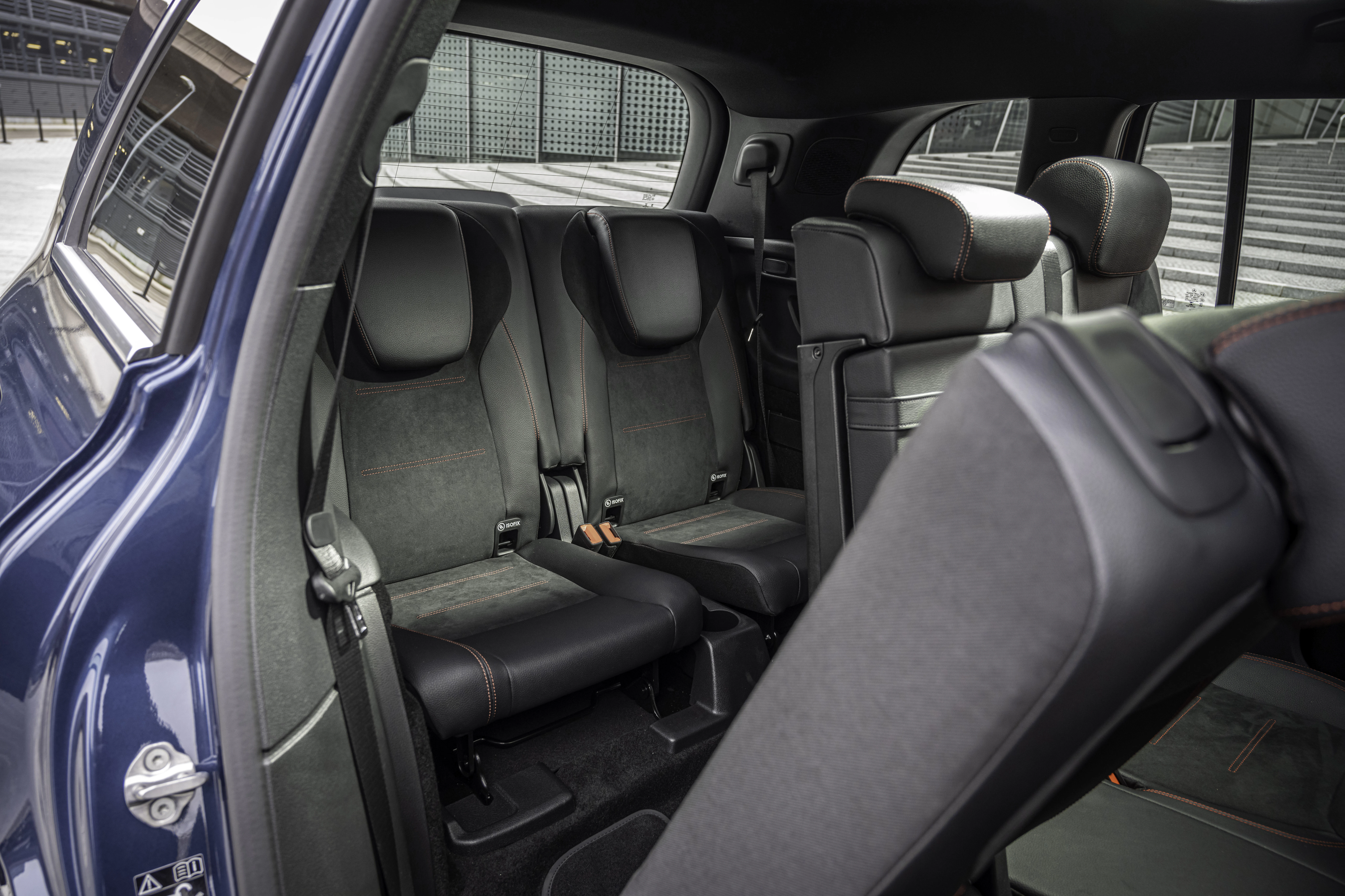 Mercedes EQB Innenansicht Dritte Sitzreihe