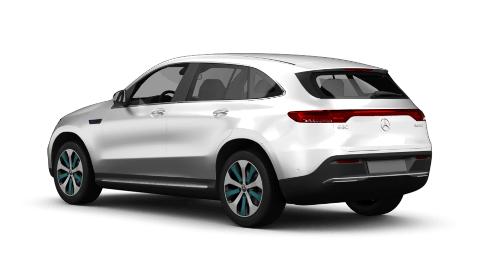 Mercedes-Benz EQC Ansicht hinten schräg