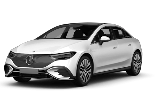 Mercedes EQE Limousine Ansicht schräg vorne