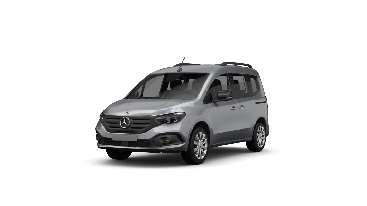 Mercedes-Benz EQT Ansicht schräg vorne