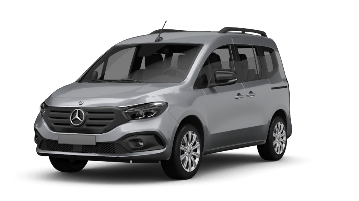 Mercedes-Benz EQT Ansicht schräg vorne