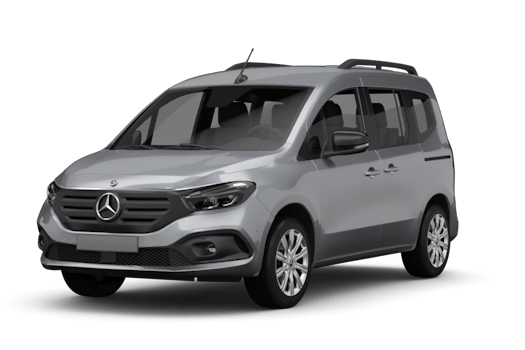 Mercedes-Benz EQT Ansicht schräg vorne