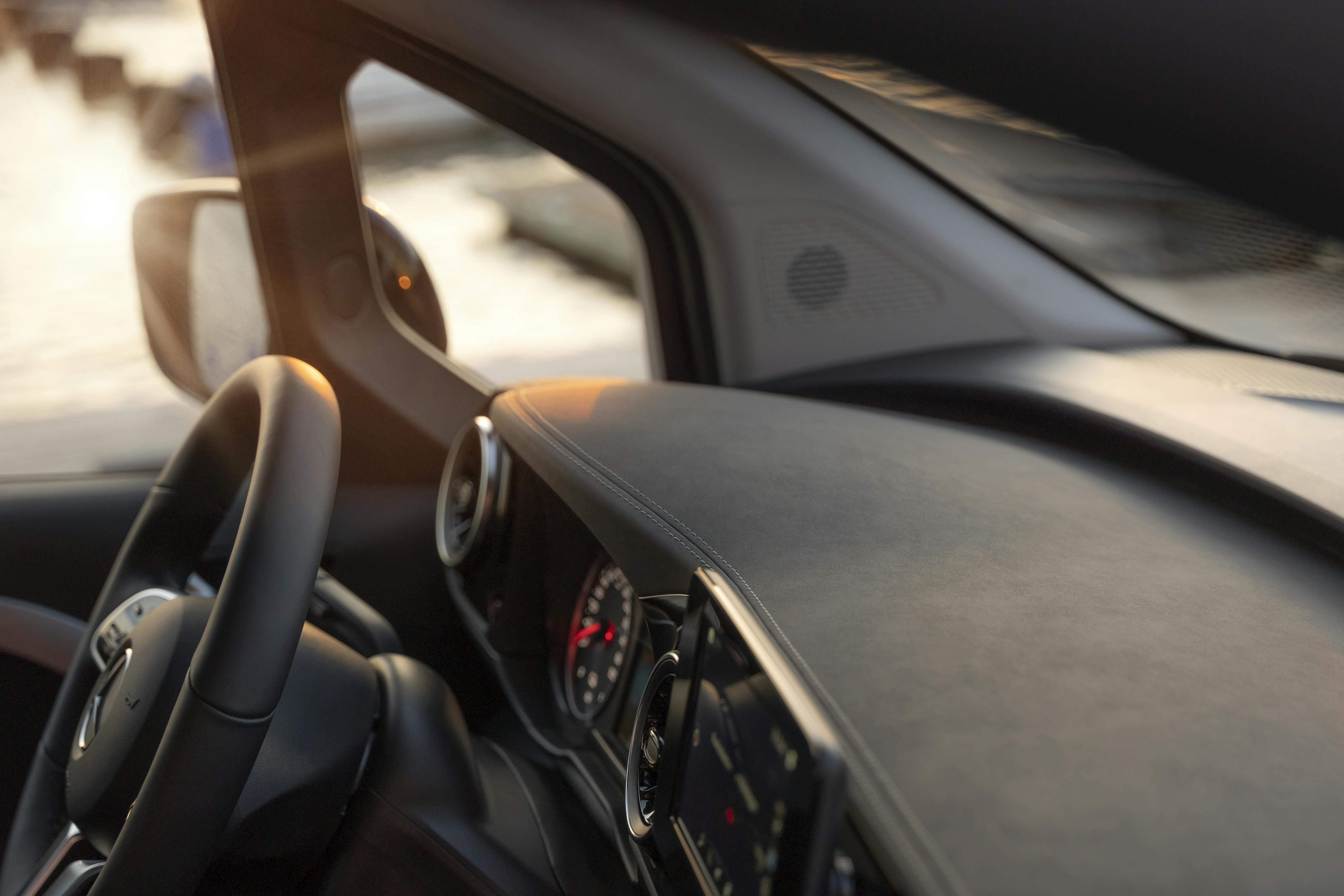 Mercedes-Benz EQT Innenansicht Armaturen