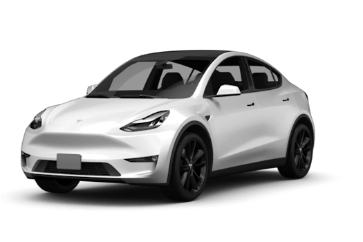 Tesla Model Y Freisteller schräg vorne