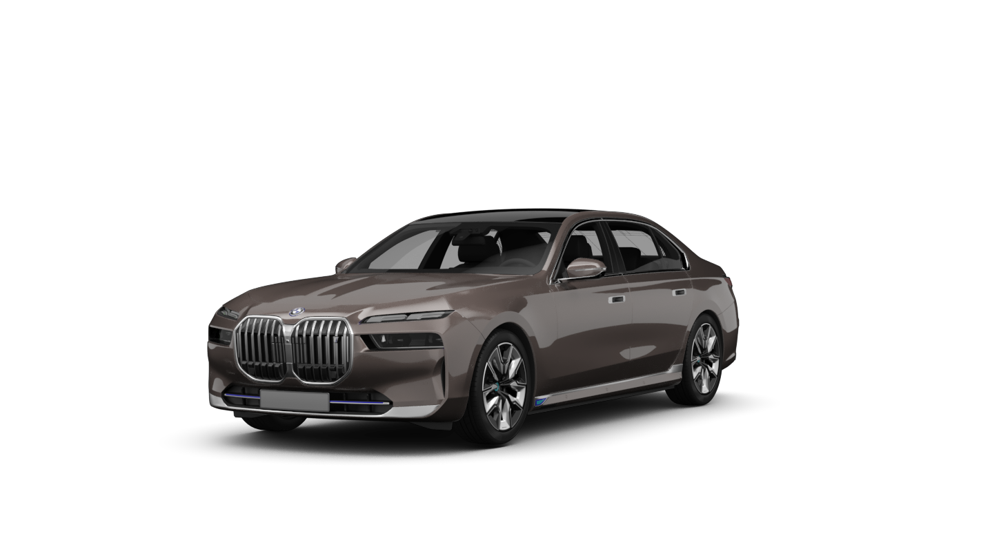 BMW i7 Ansicht vorne schräg 