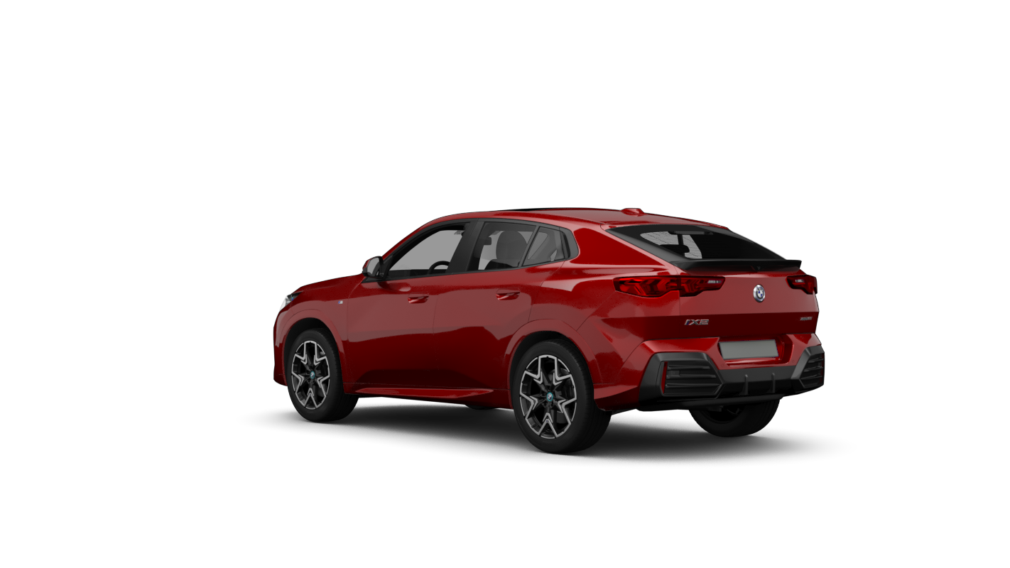 BMW iX2 Ansicht hinten schräg