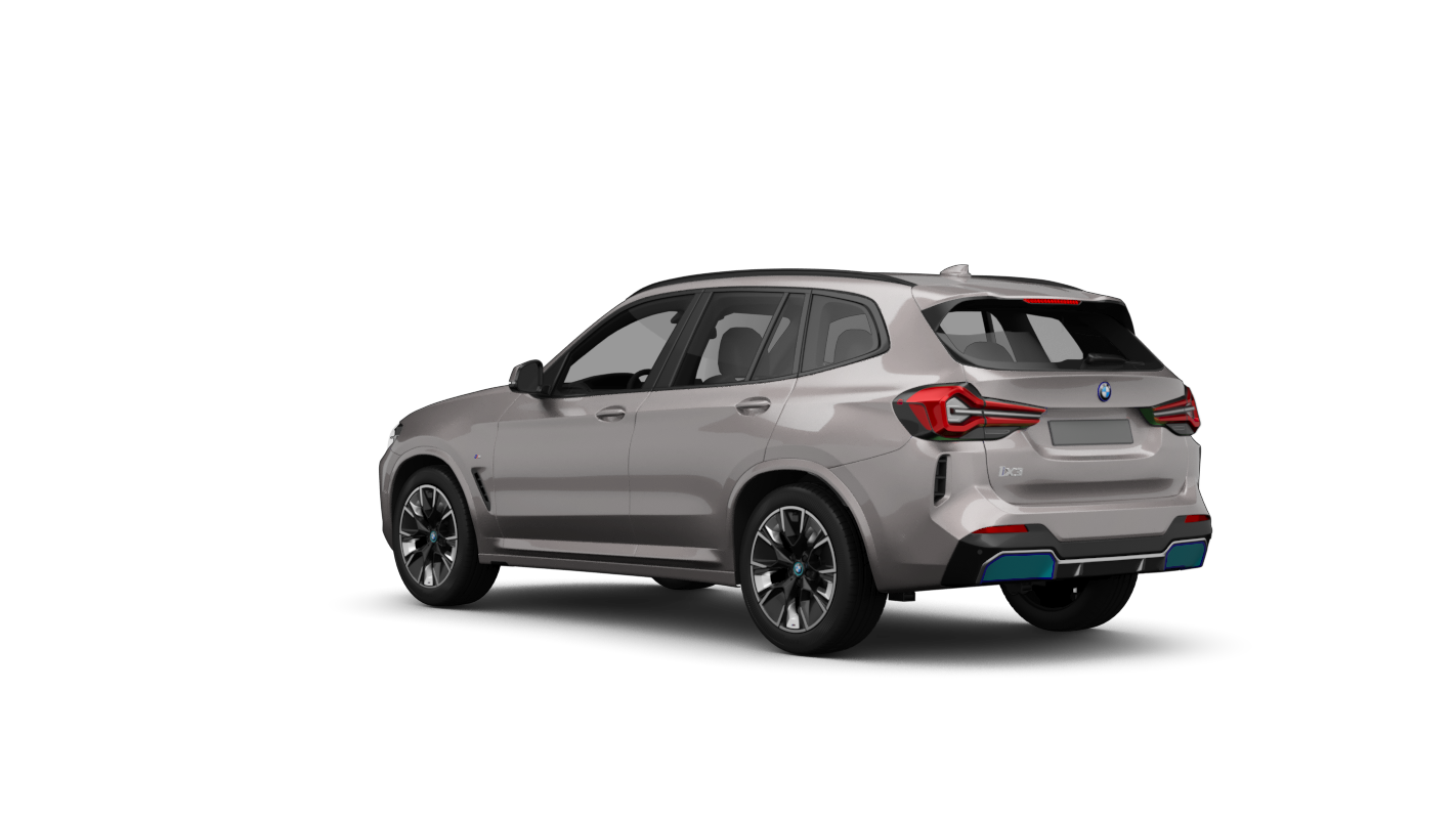 BMW iX3 Ansicht hinten schräg