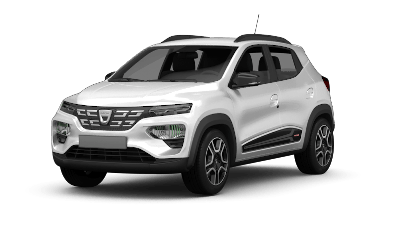 Dacia Spring Ansicht vorne schräg