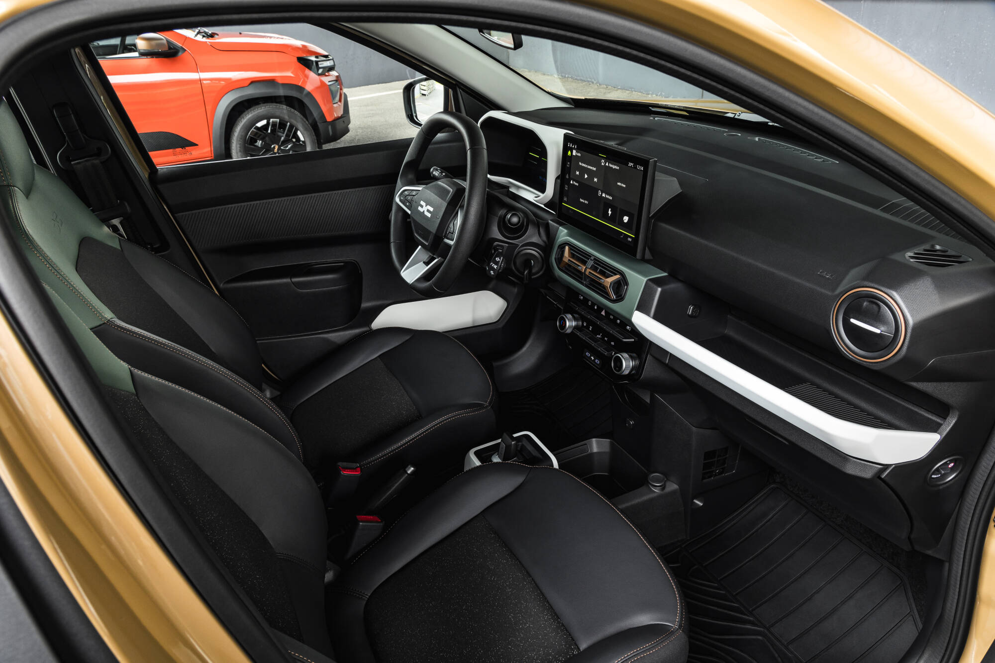 Dacia Spring Innenraum Detail