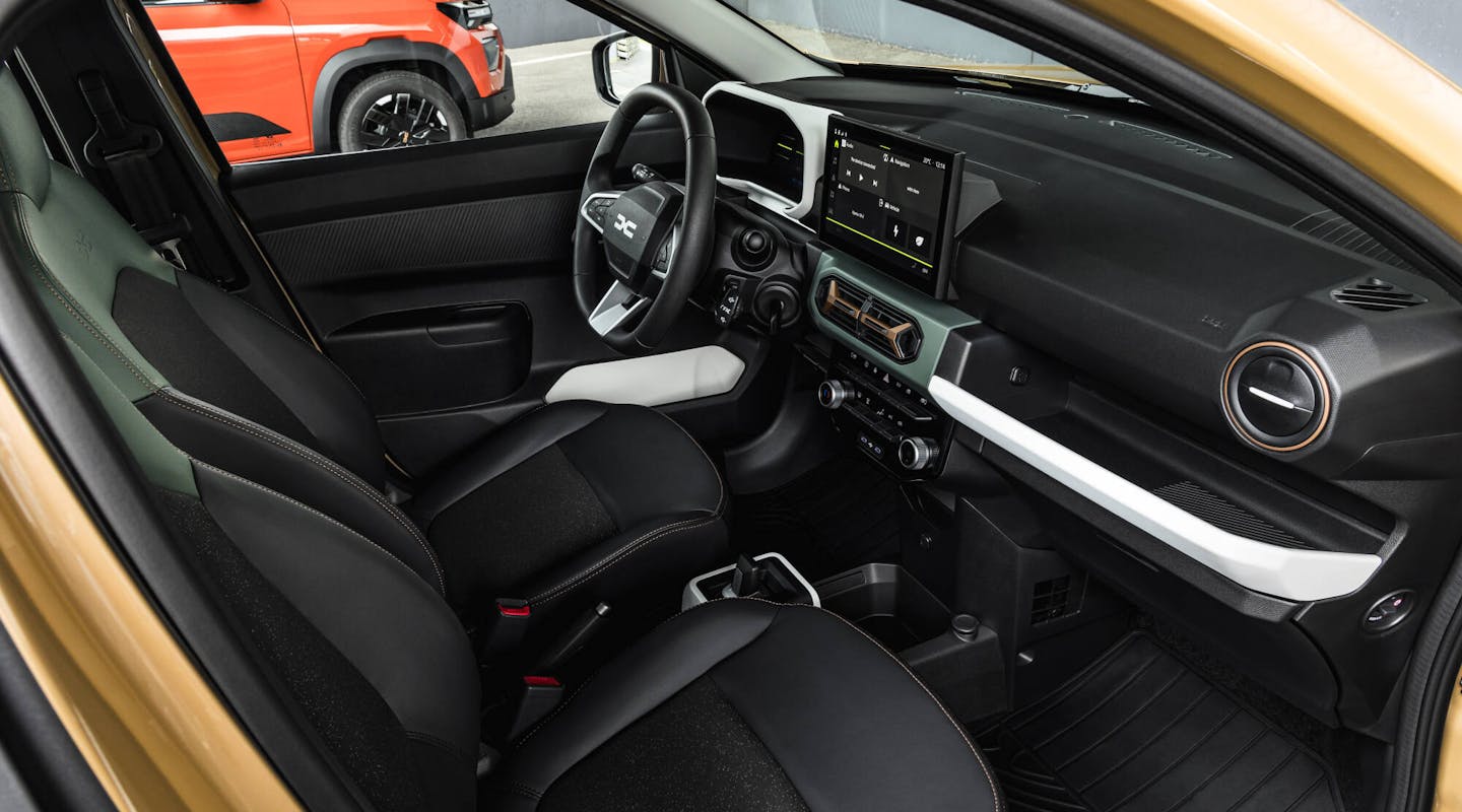 Dacia Spring Innenraum Detail