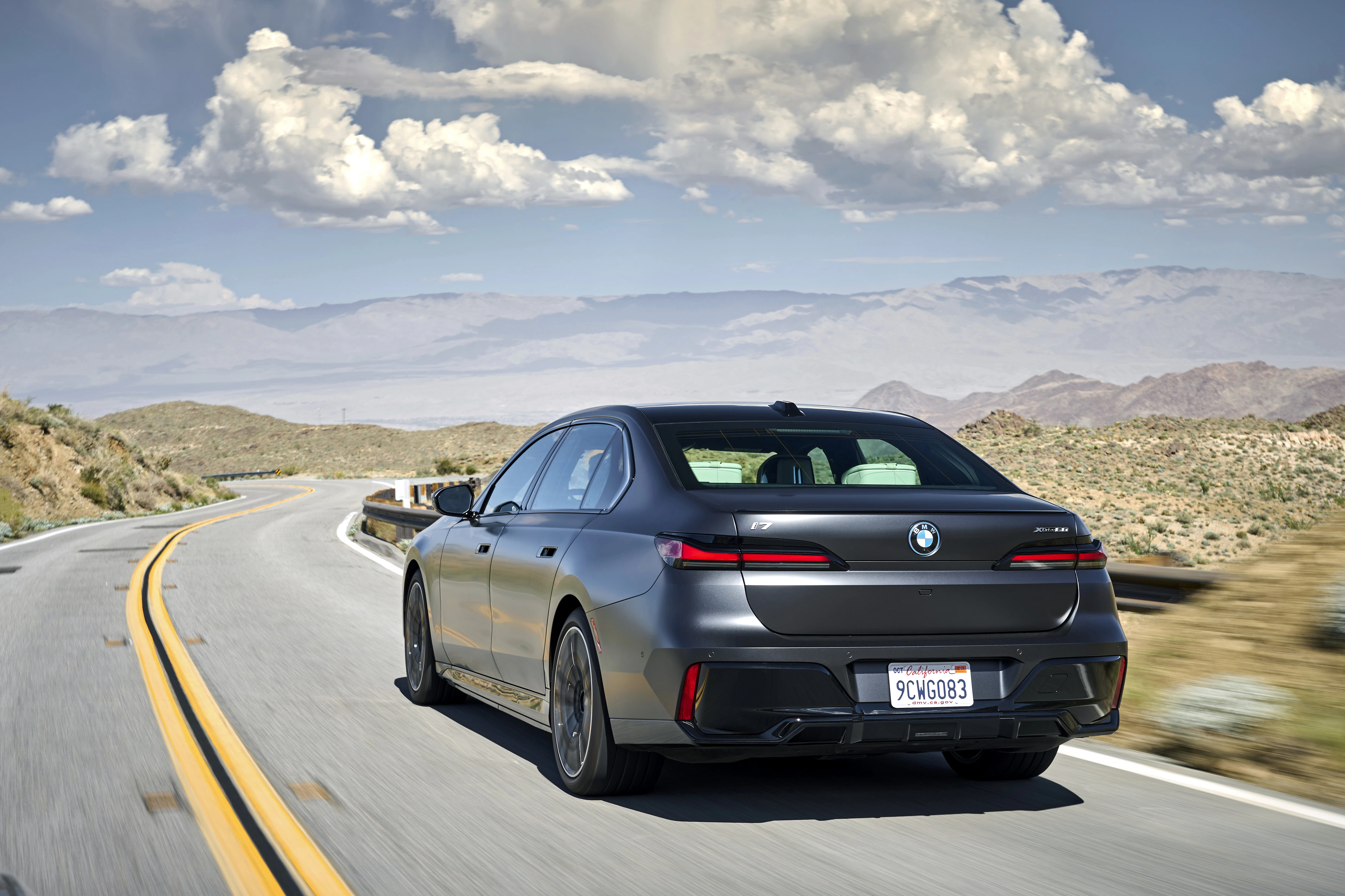 BMW i7 Heck Dynamisch