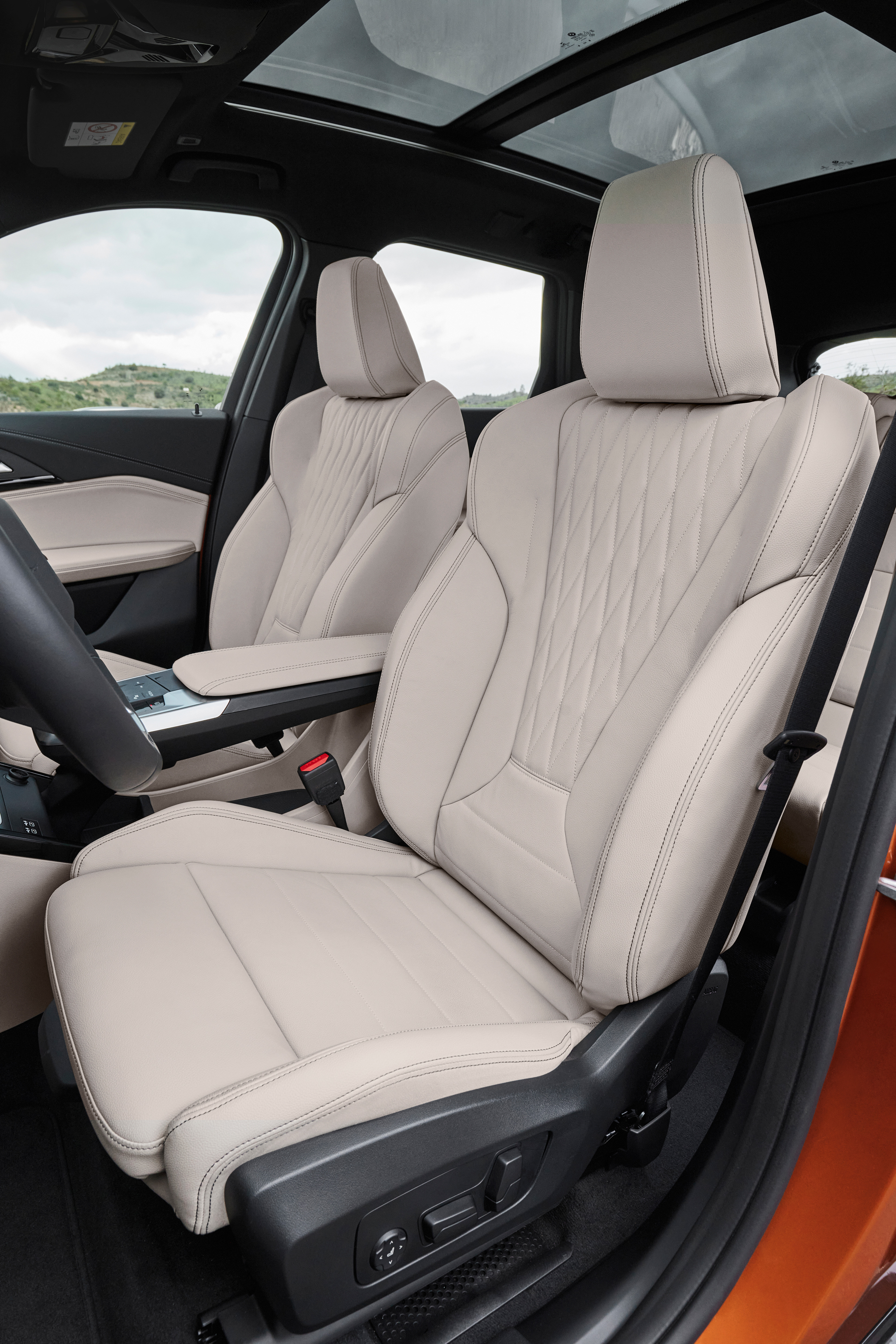 BMW iX1 Sitze Detail