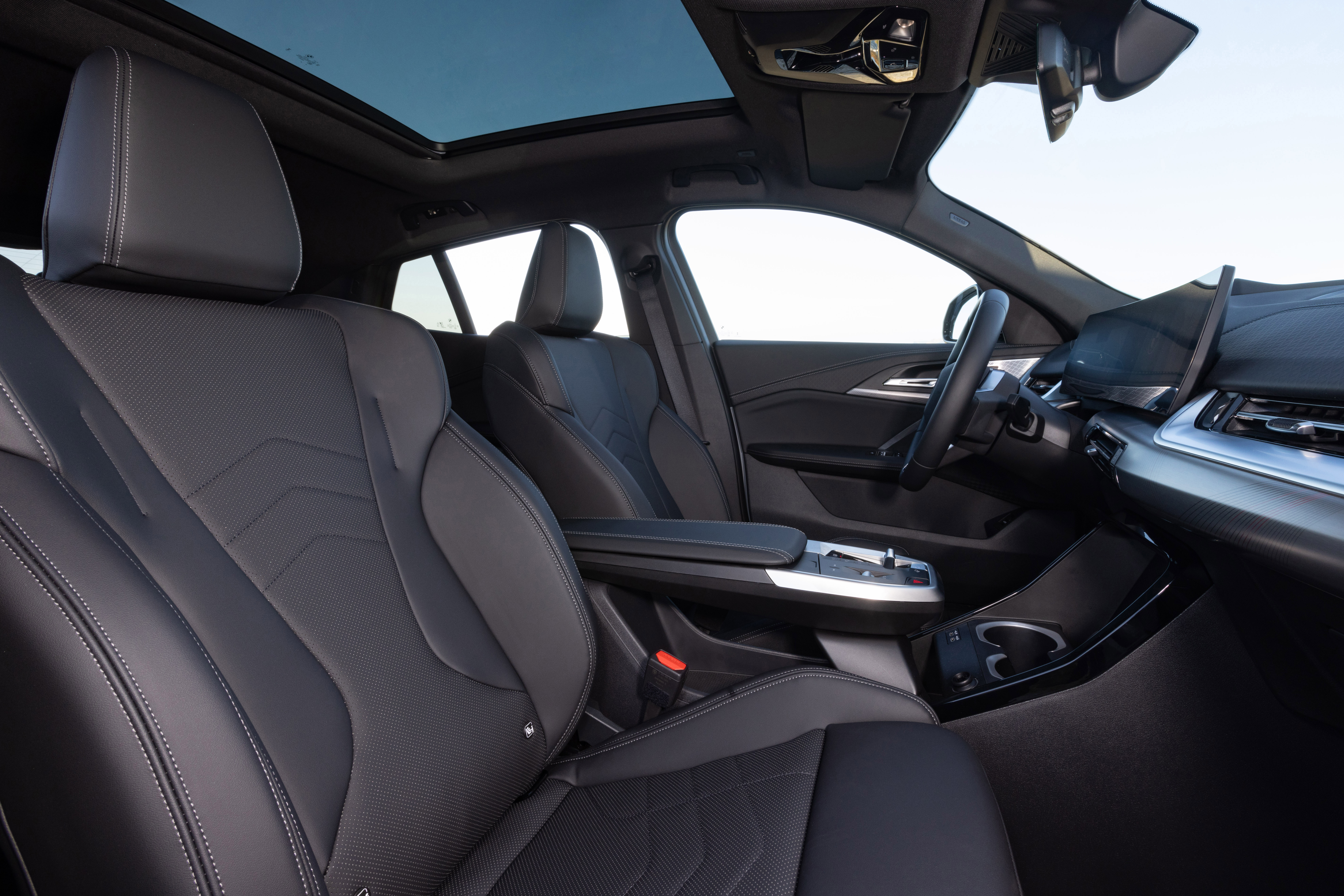 BMW iX2 Sitze Detail