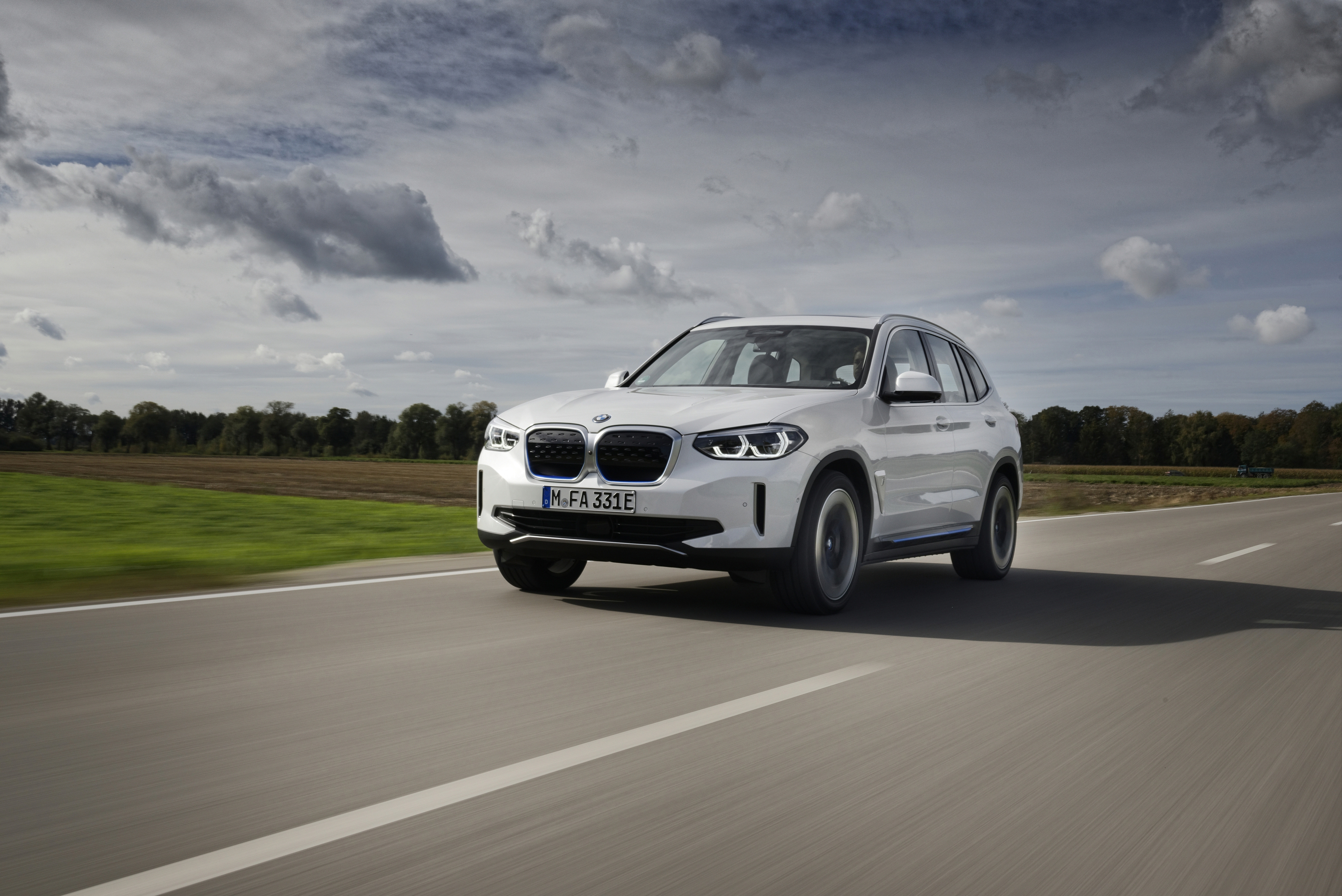 BMW iX3 Front Dynamisch