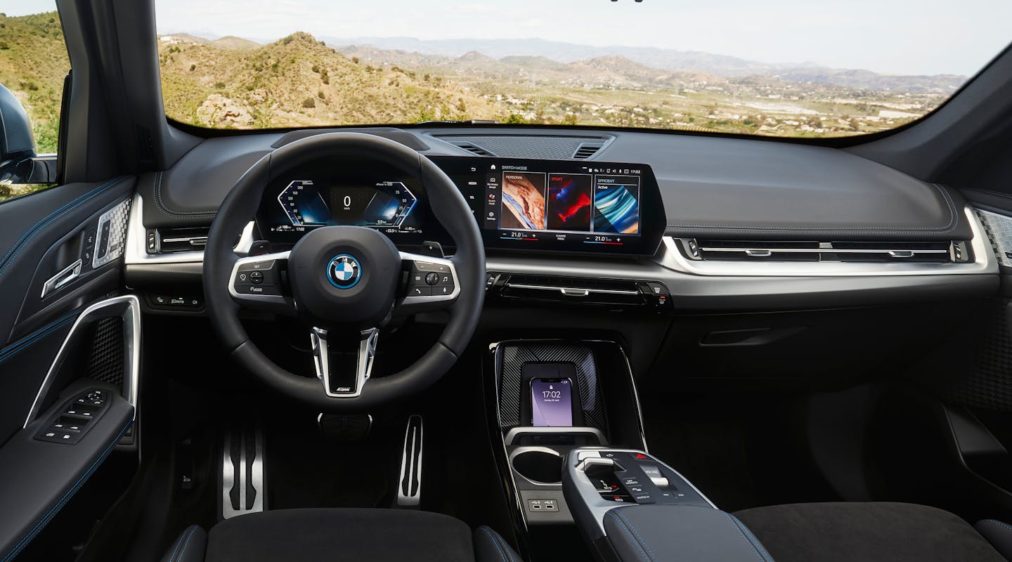 BMW iX1 Detail Lenkrad