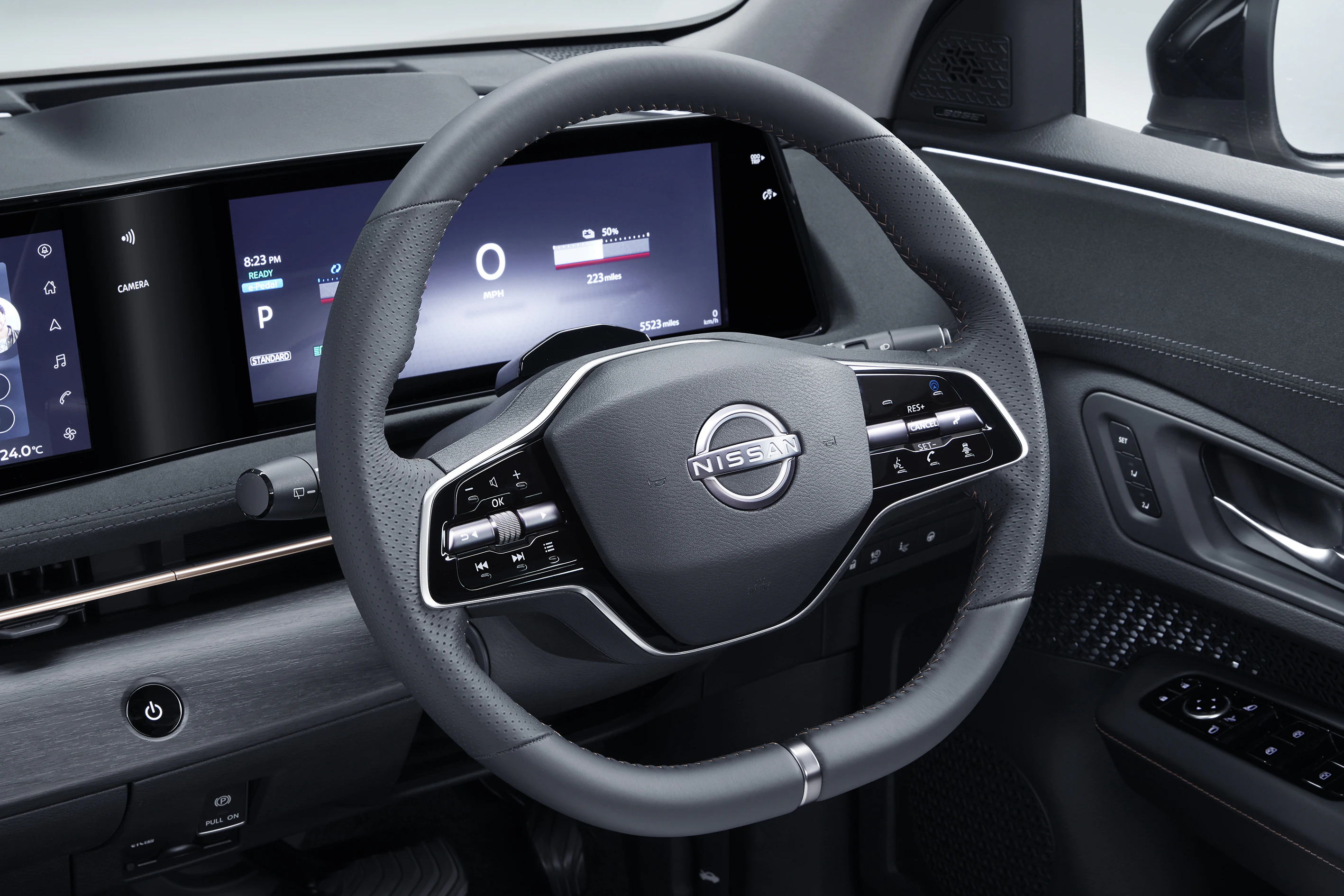 Nissan Ariya Detail Lenkrad