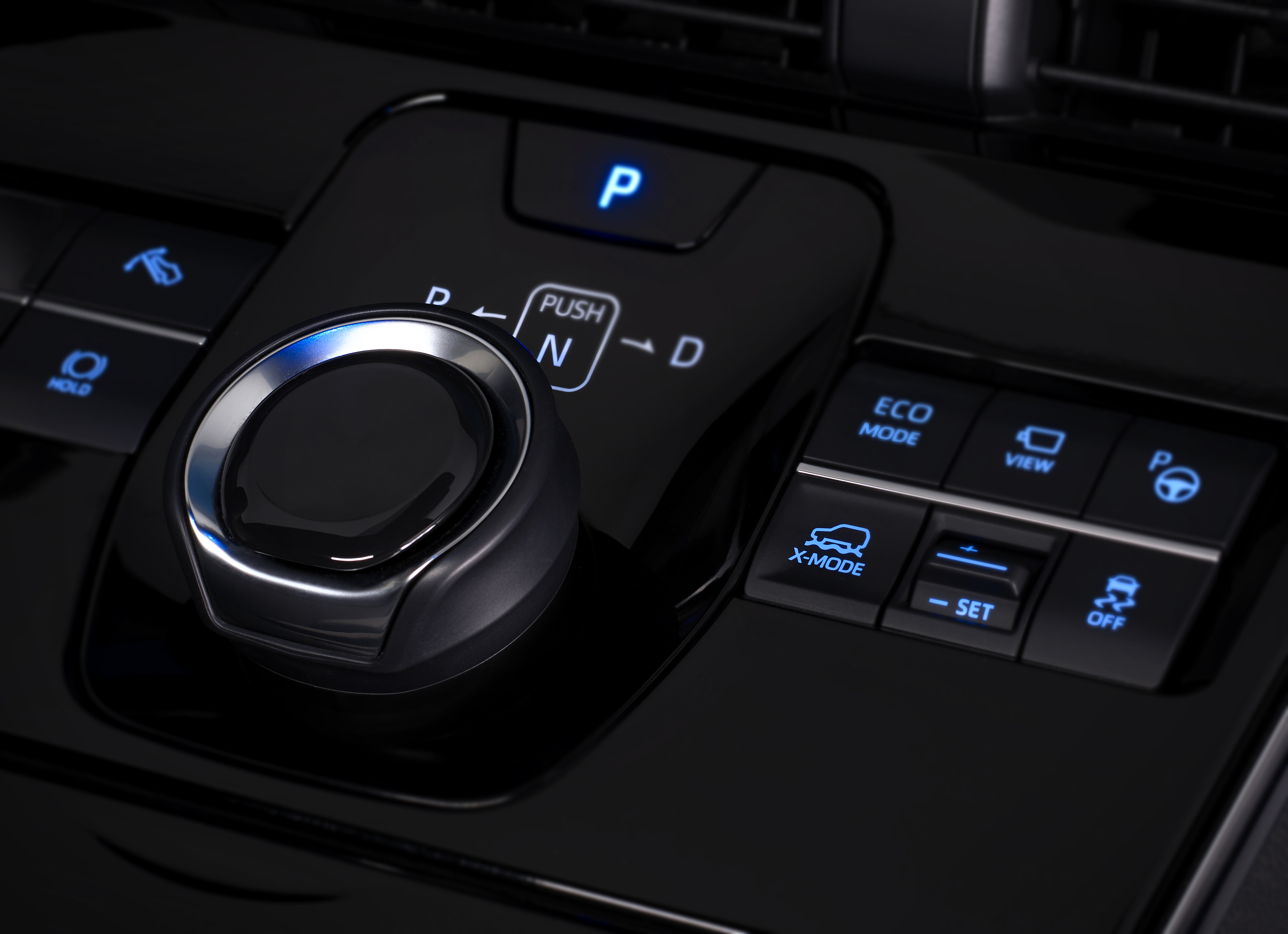 Gearselector des Toyota bZ4X