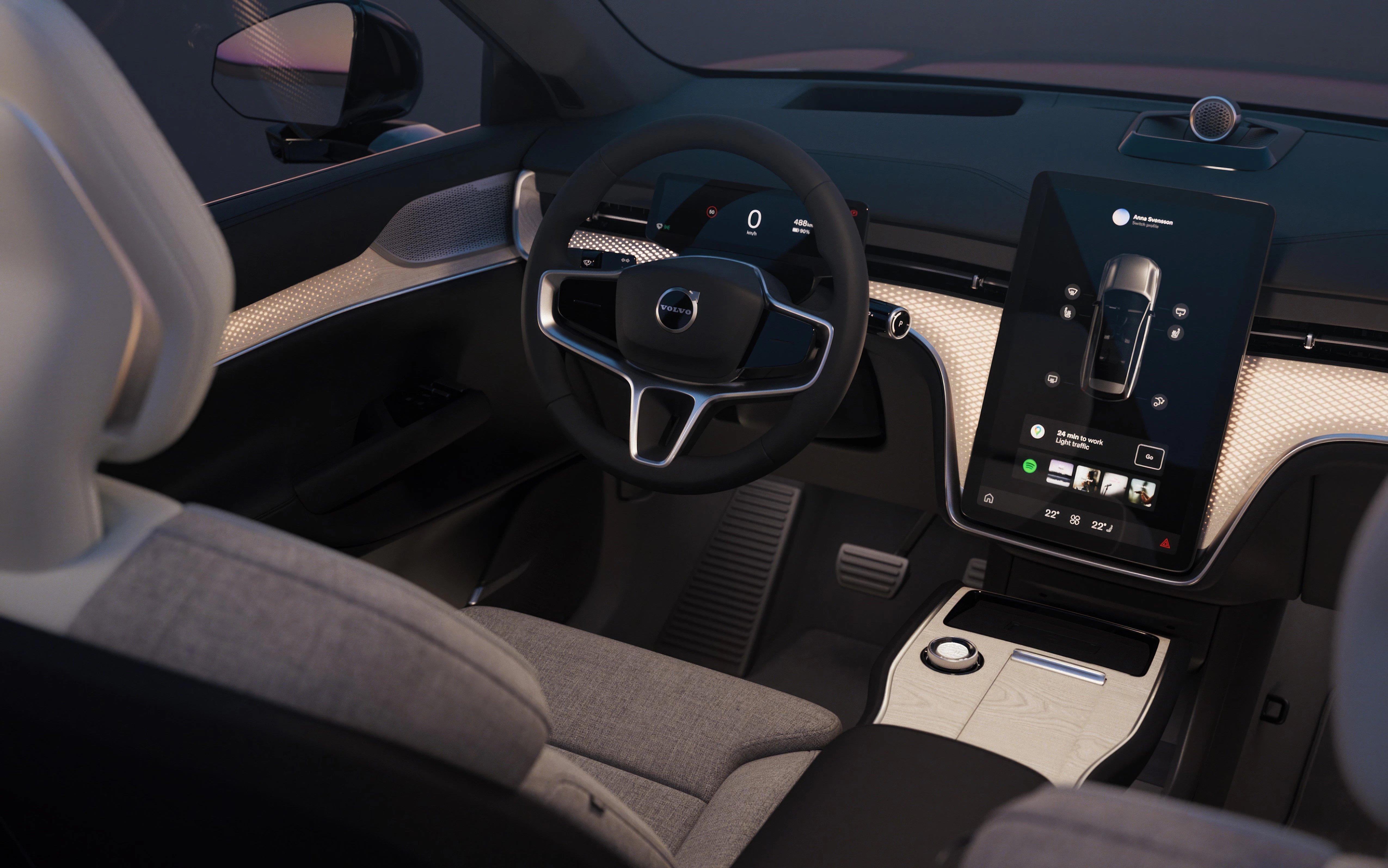 Volvo EX90 Interieur Detail