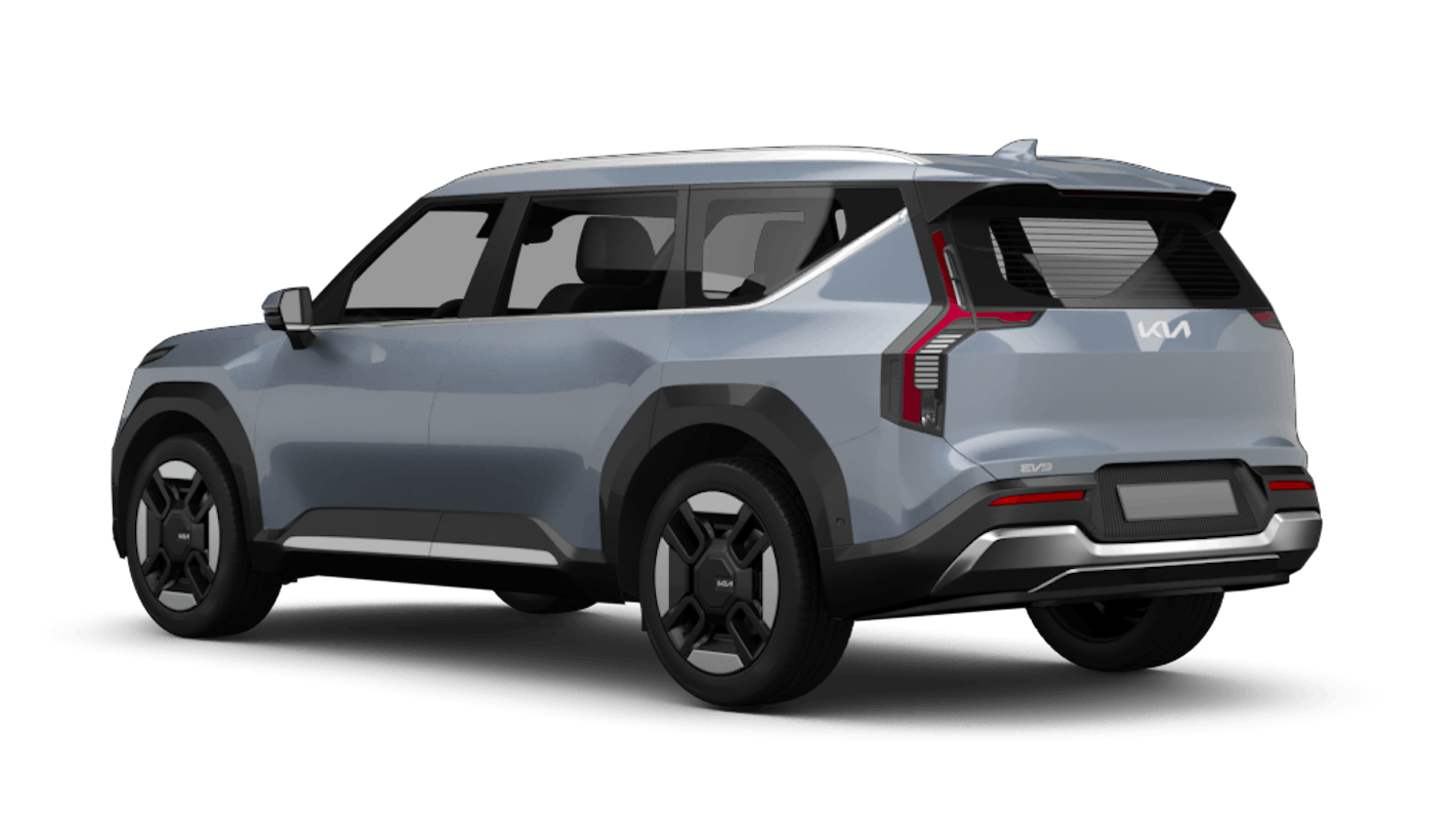 Kia EV9 Ansicht hinten schräg