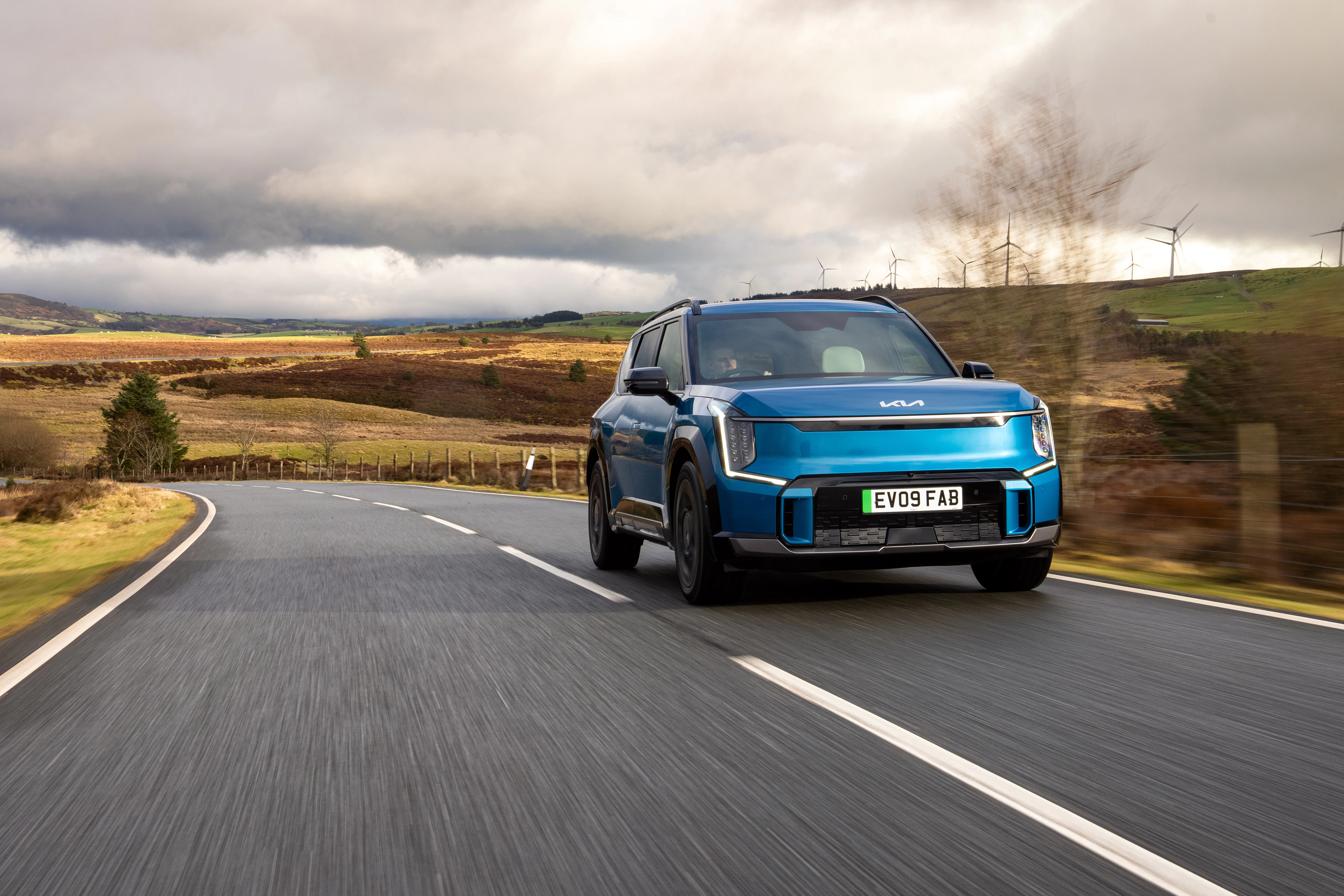 Kia EV9 Front dynamisch