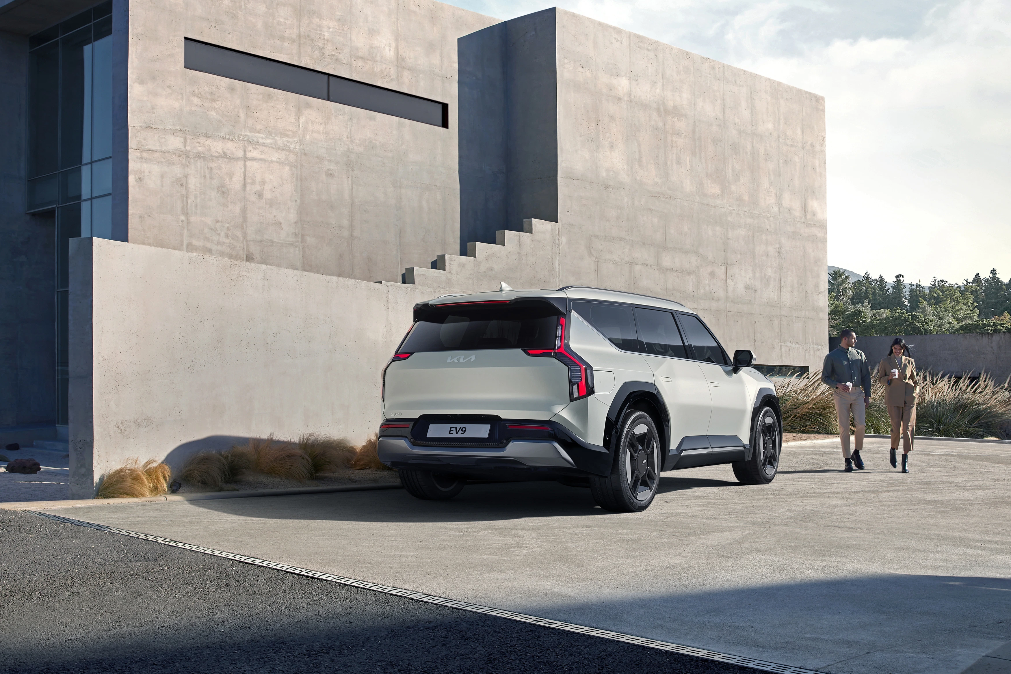 Kia EV9 statisch Heck